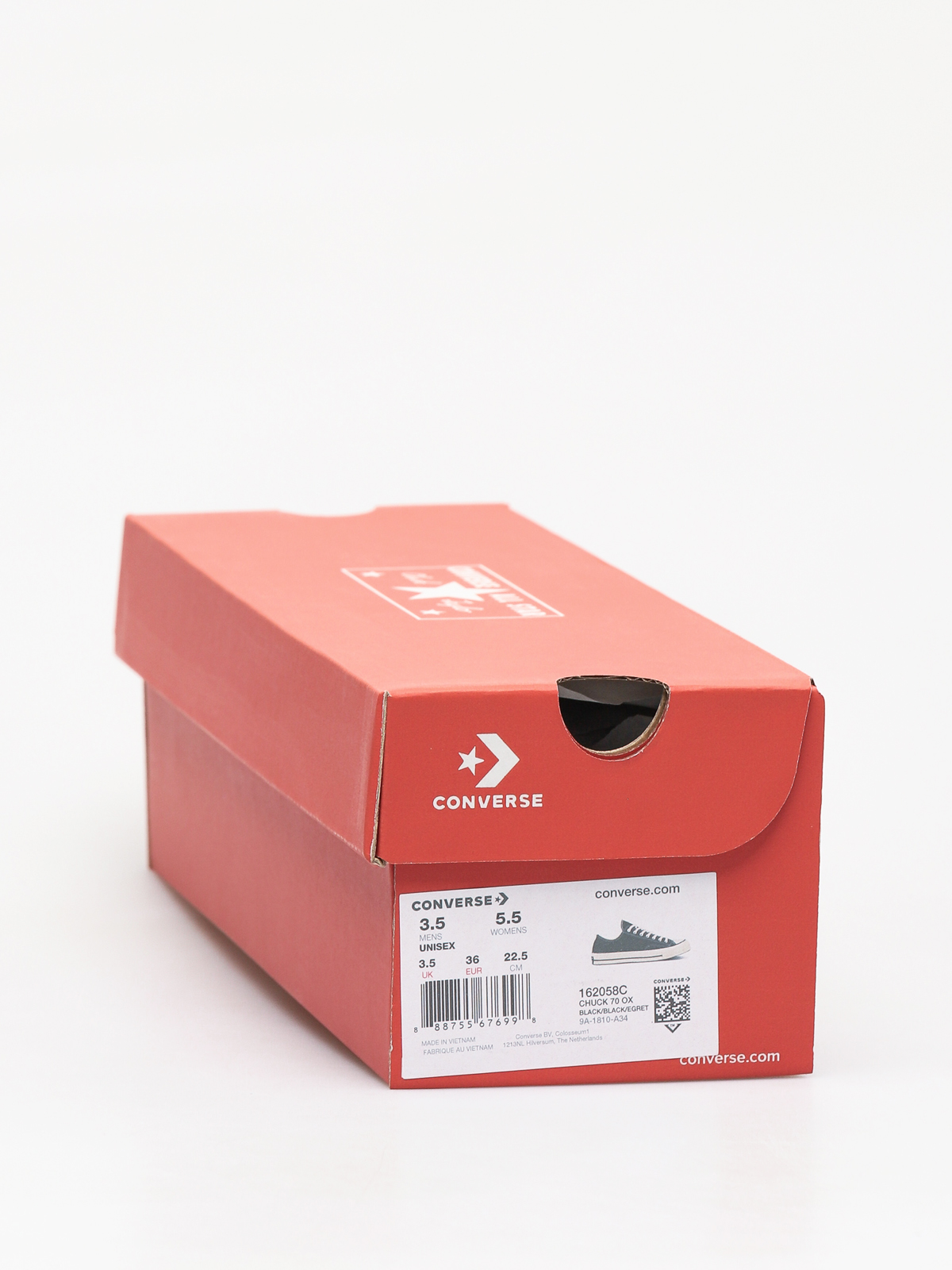 Кецове Converse Chuck 70 Ox (black/black/egret)