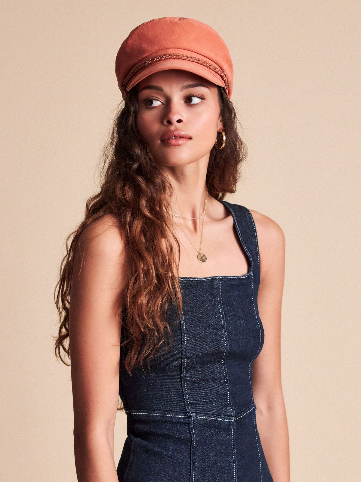 Каскет Brixton Ashland ZD Wmn (coral)