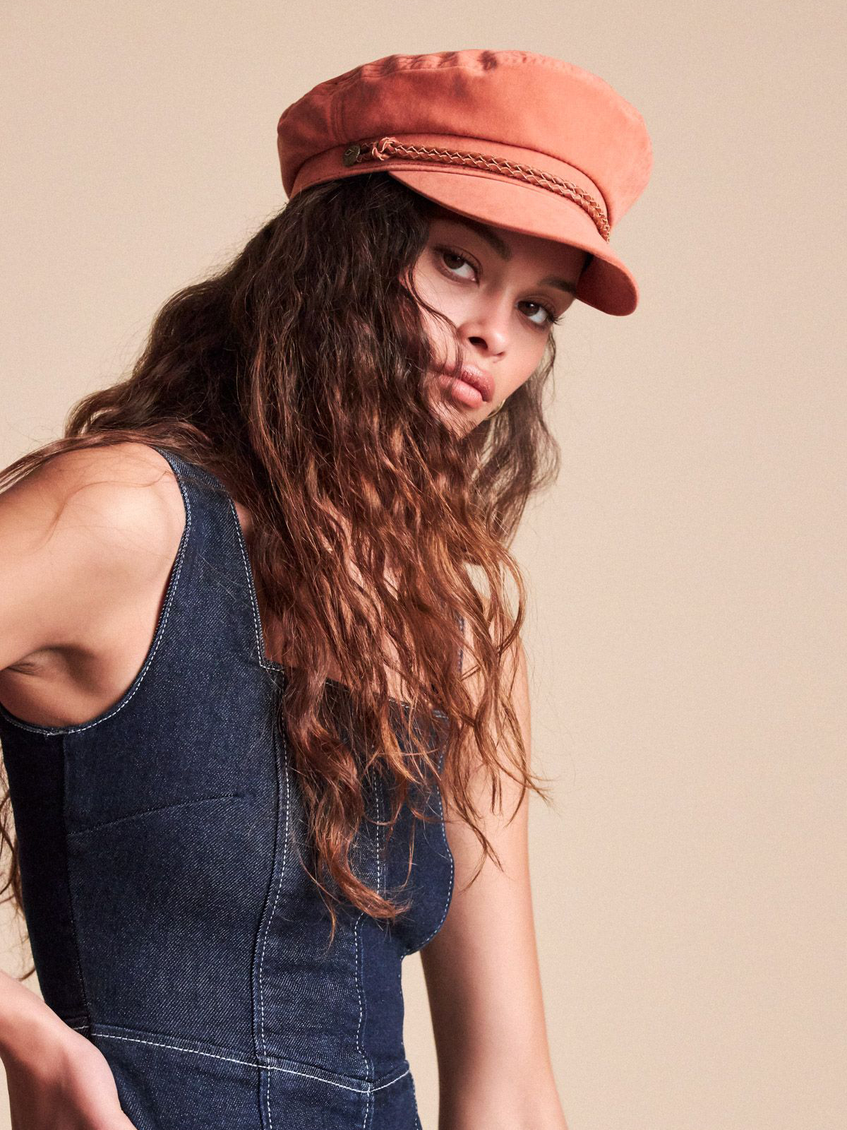 Каскет Brixton Ashland ZD Wmn (coral)