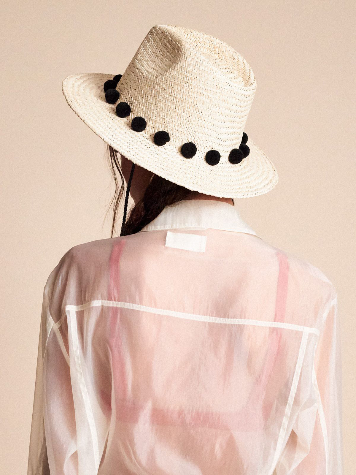 Шапка с периферия Brixton Layover Fedora Wmn (light tan)