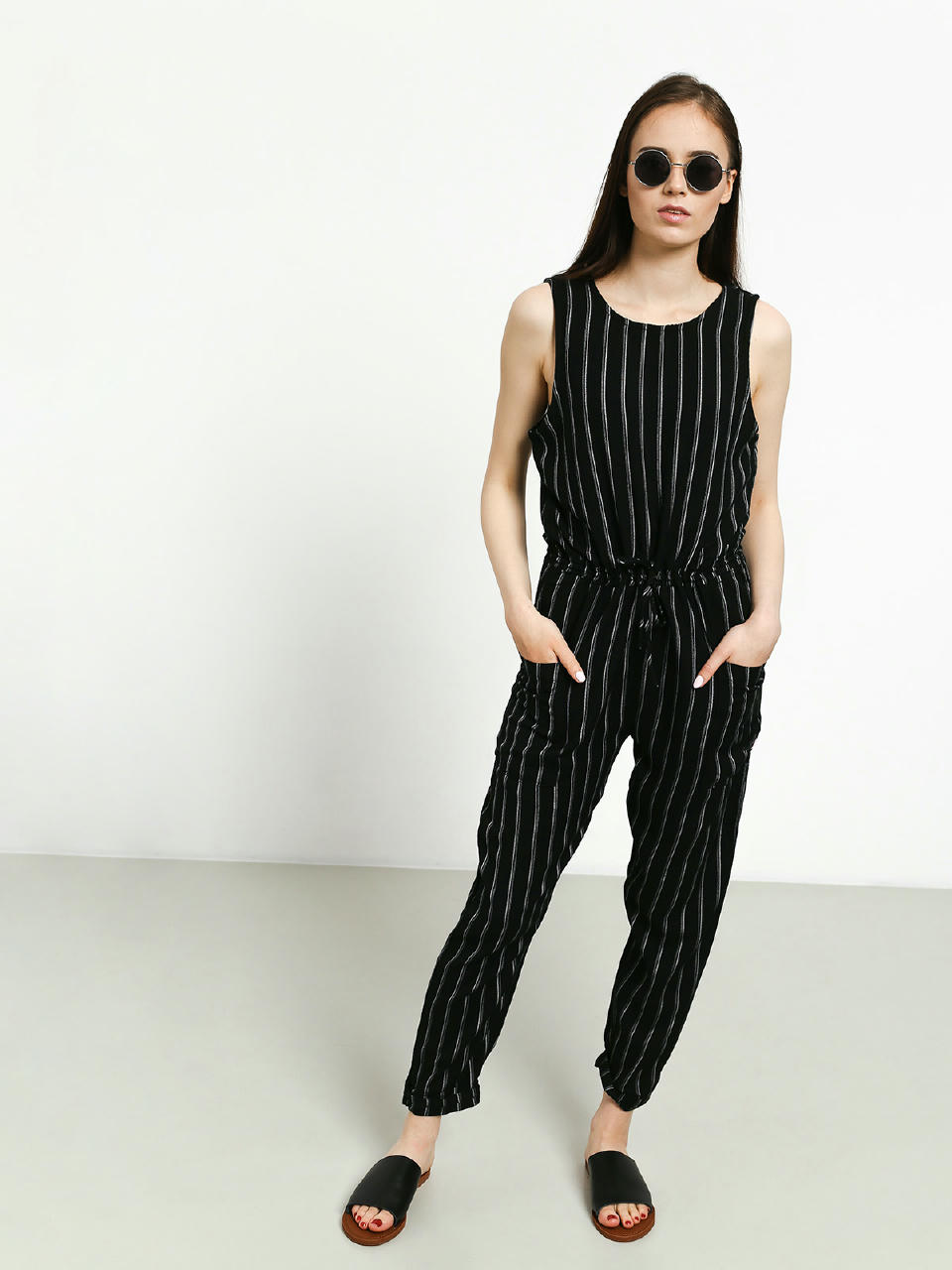 Дамски комбинезон RVCA Pop Out (black stripe)