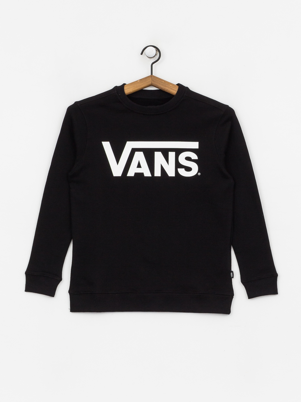 Суитшърт Vans Classic Crew (black/white)