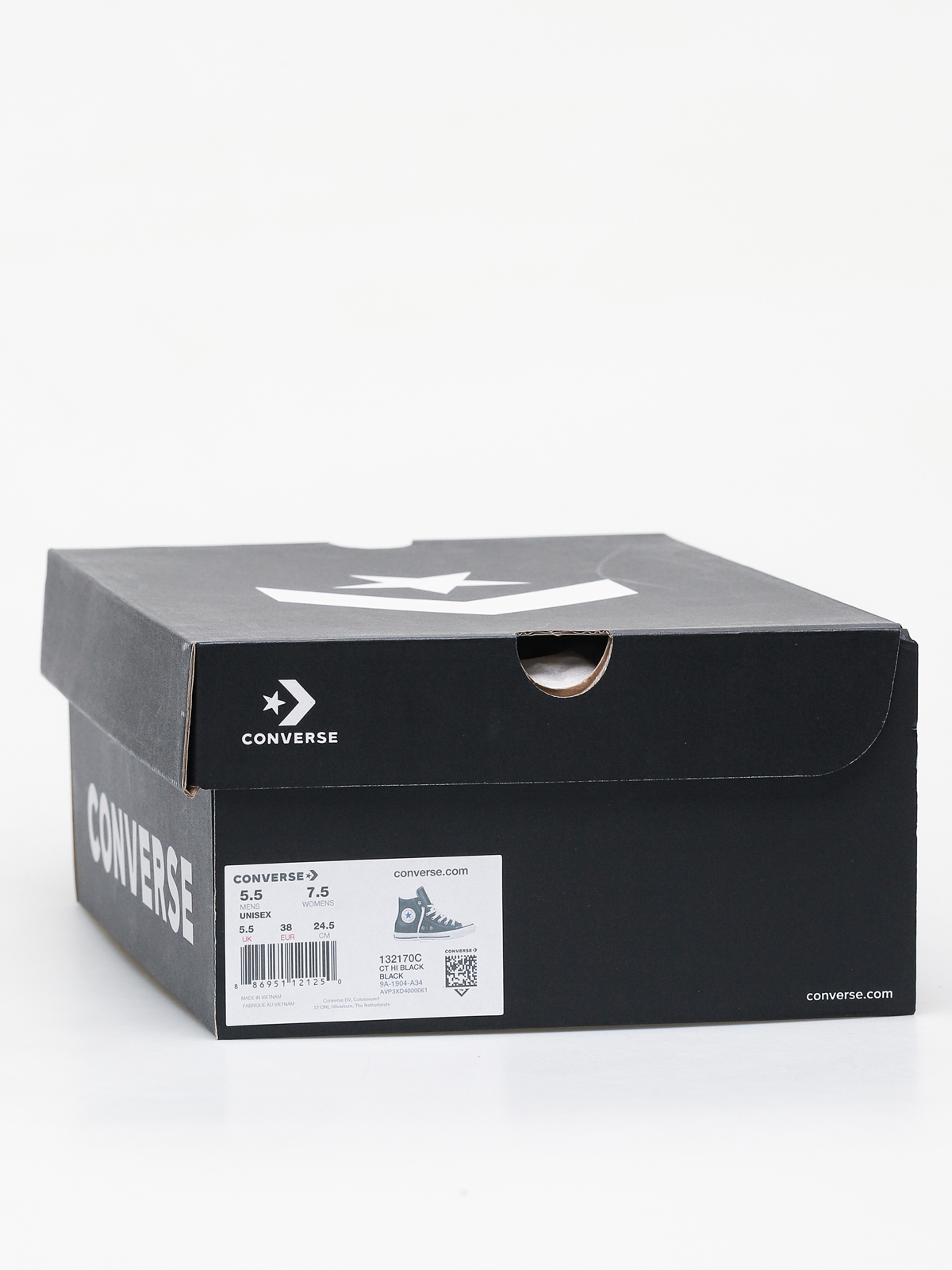 Converse Кецове Chuck Taylor All Star Hi Leather (blk)