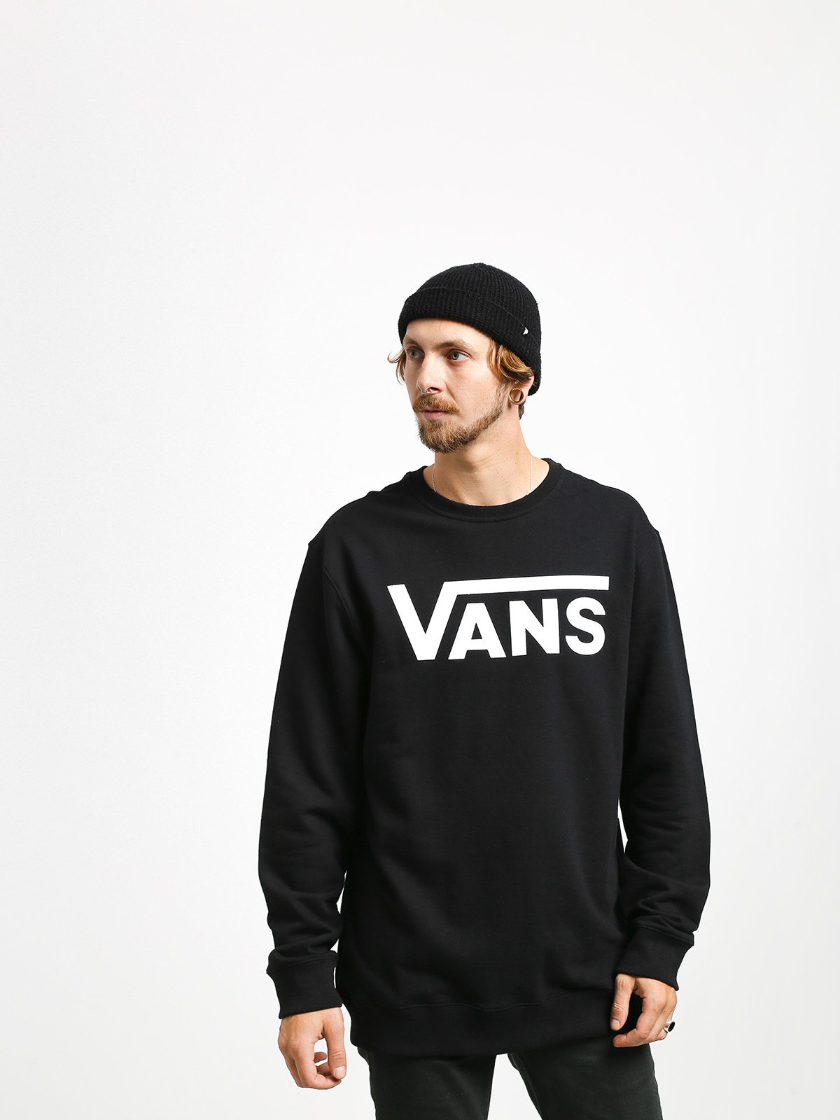 Суитшърт Vans Classic (black/white)