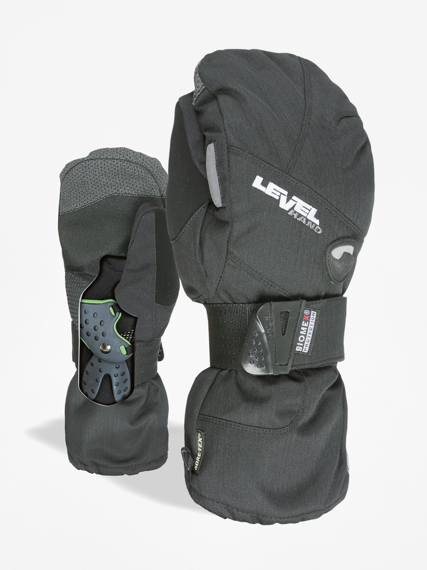 Level Ръкавици Half Pipe Mitt (blk) 
