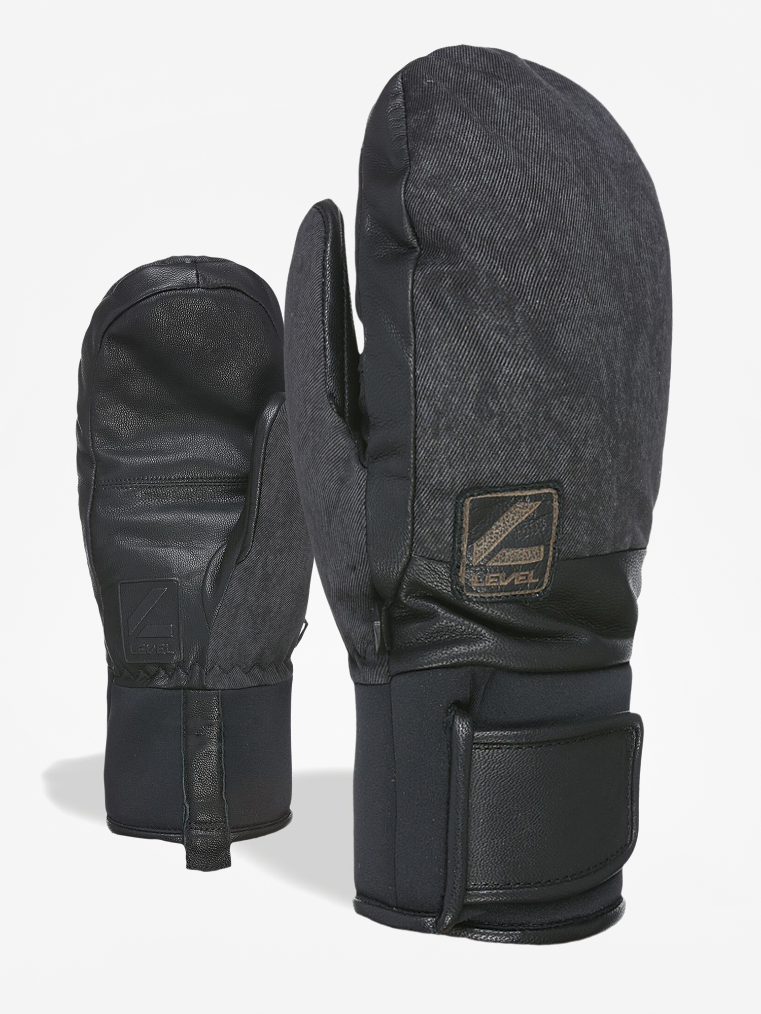 Level u0420u044au043au0430u0432u0438u0446u0438 Rover Mitt (black grey)