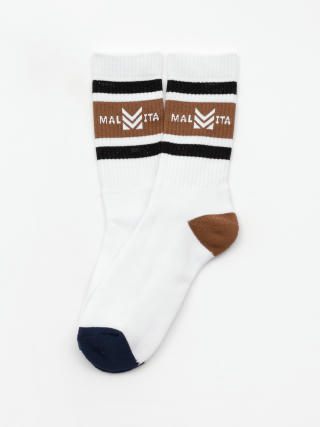 Чорапи Malita Mlt Royal (white/brown)