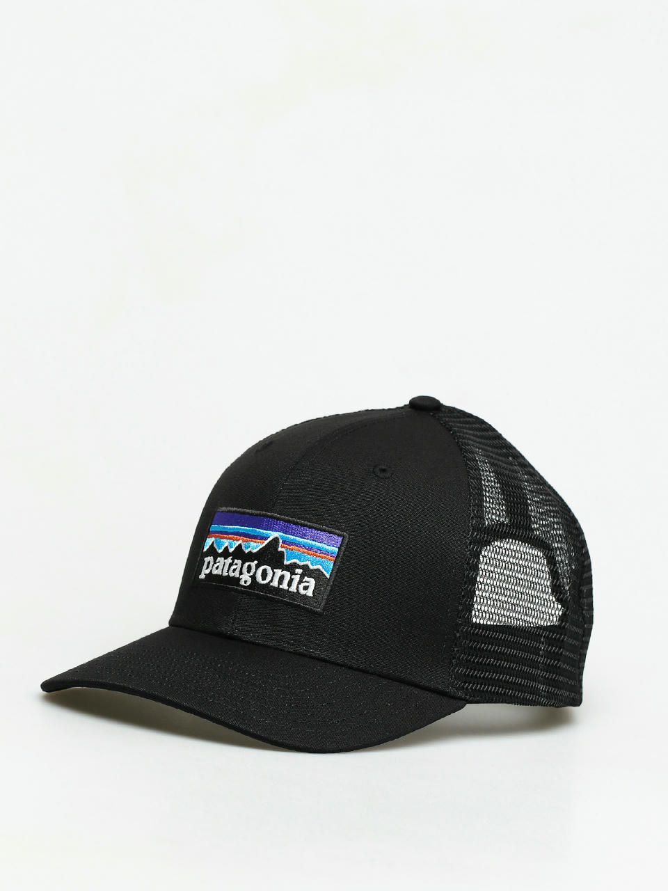 Шапка с козирка Patagonia P6 Logo Trucker ZD (black)