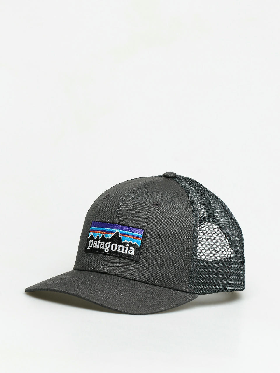 Шапка с козирка Patagonia P6 Logo Trucker ZD (forge grey)