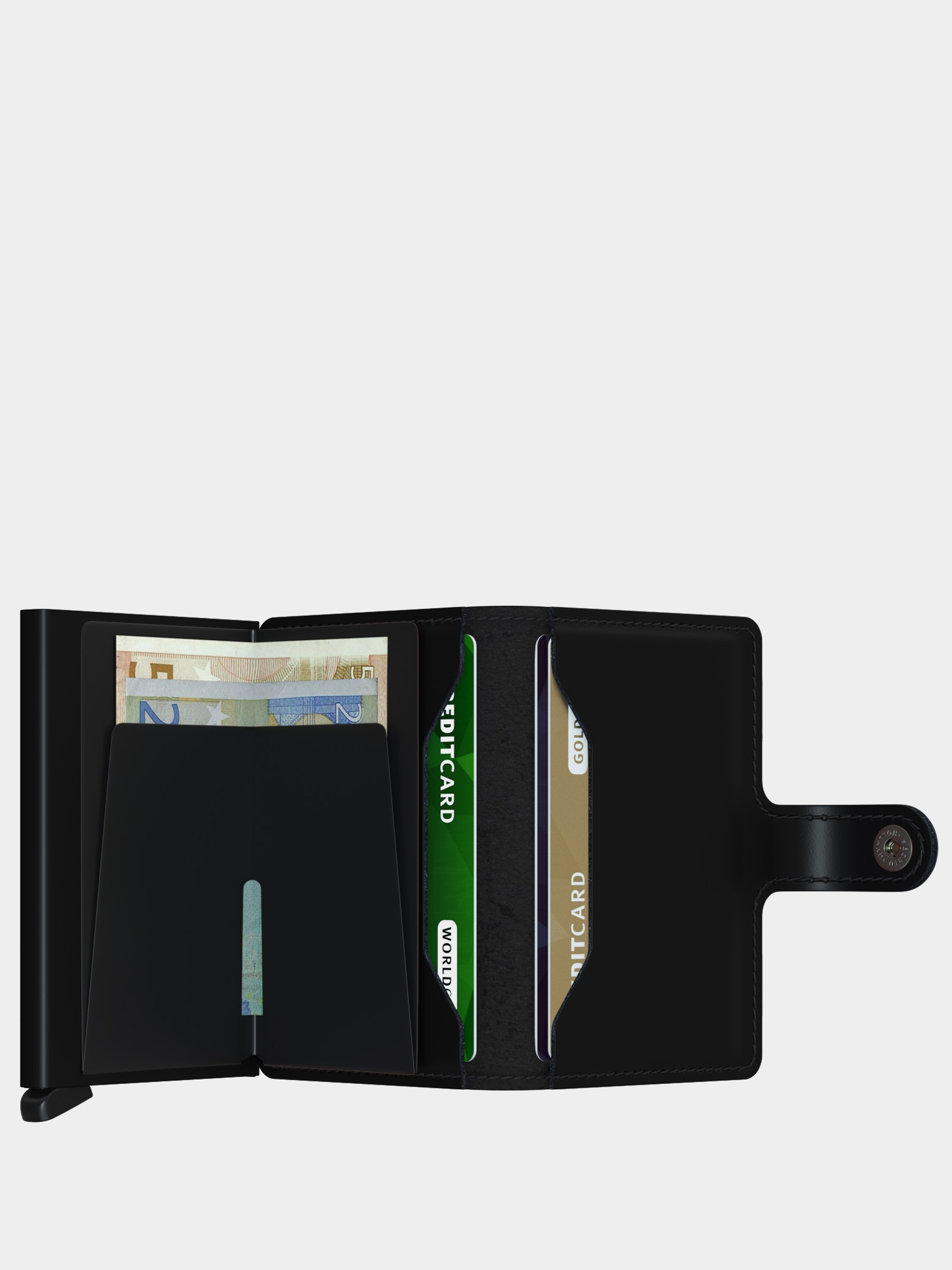 Портмоне Secrid Miniwallet (matte black)