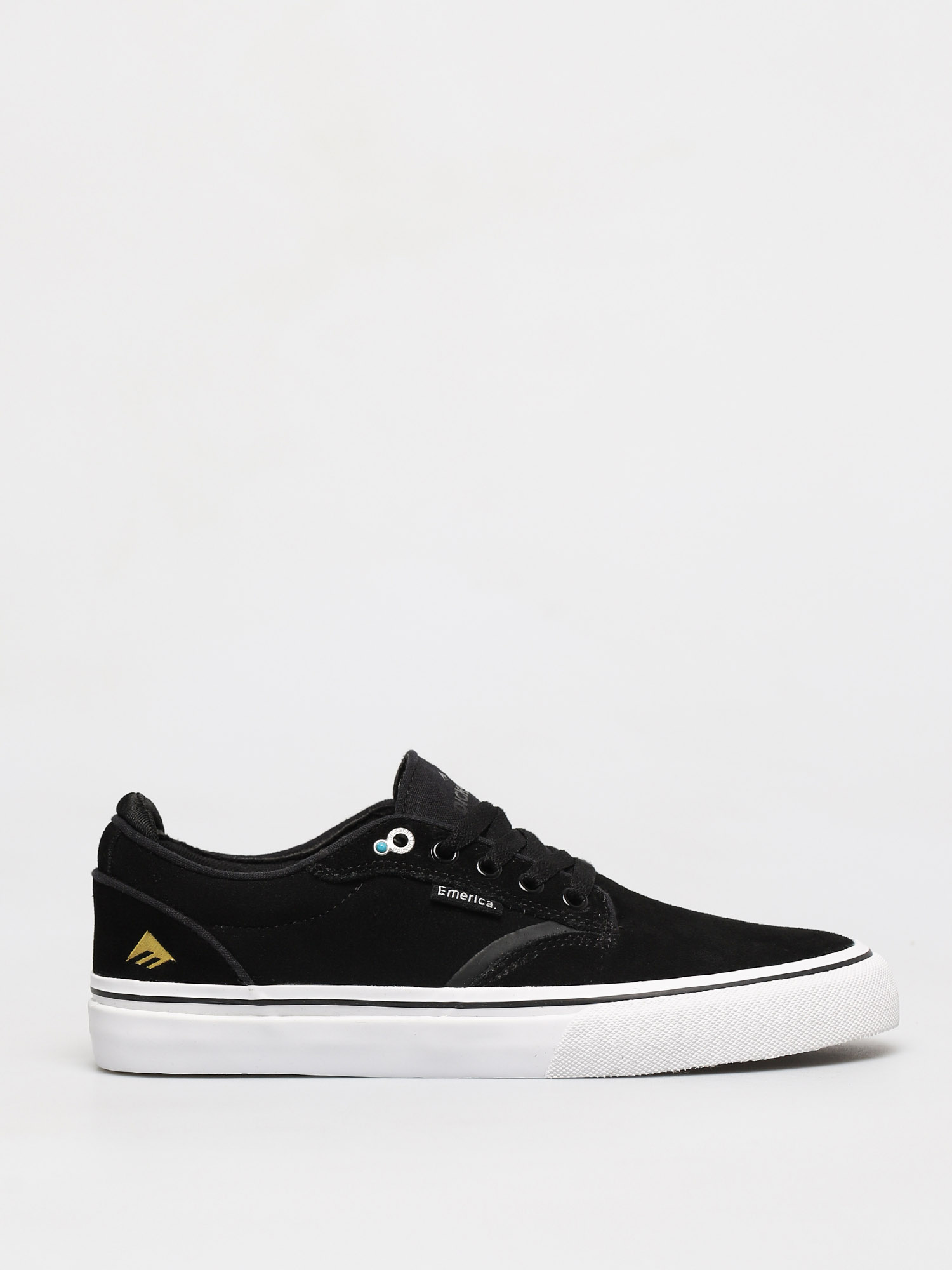 u041eu0431u0443u0432u043au0438 Emerica Dickson (black/white/gold)