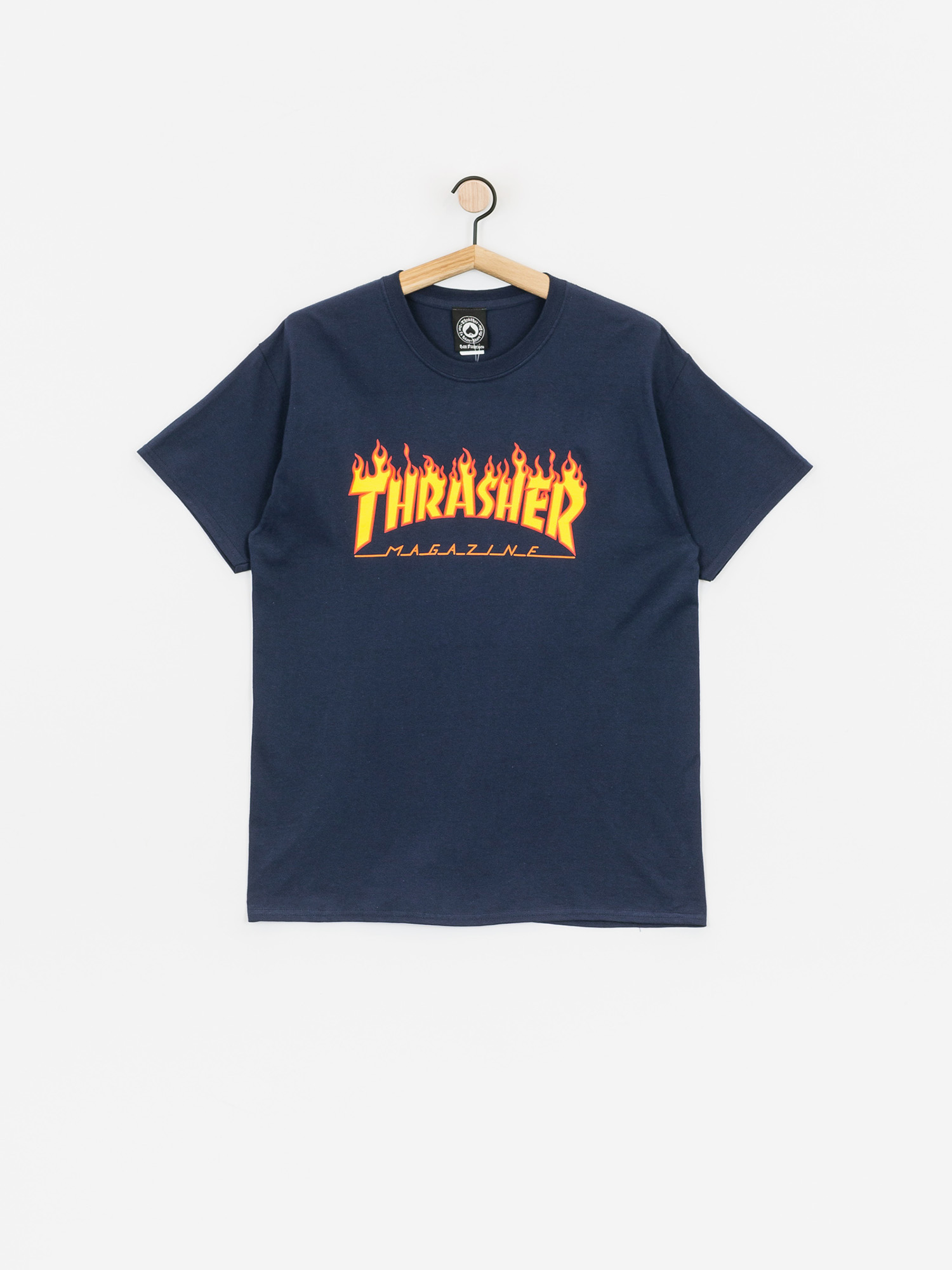 Тениска Thrasher Flame Logo (navy/blue)