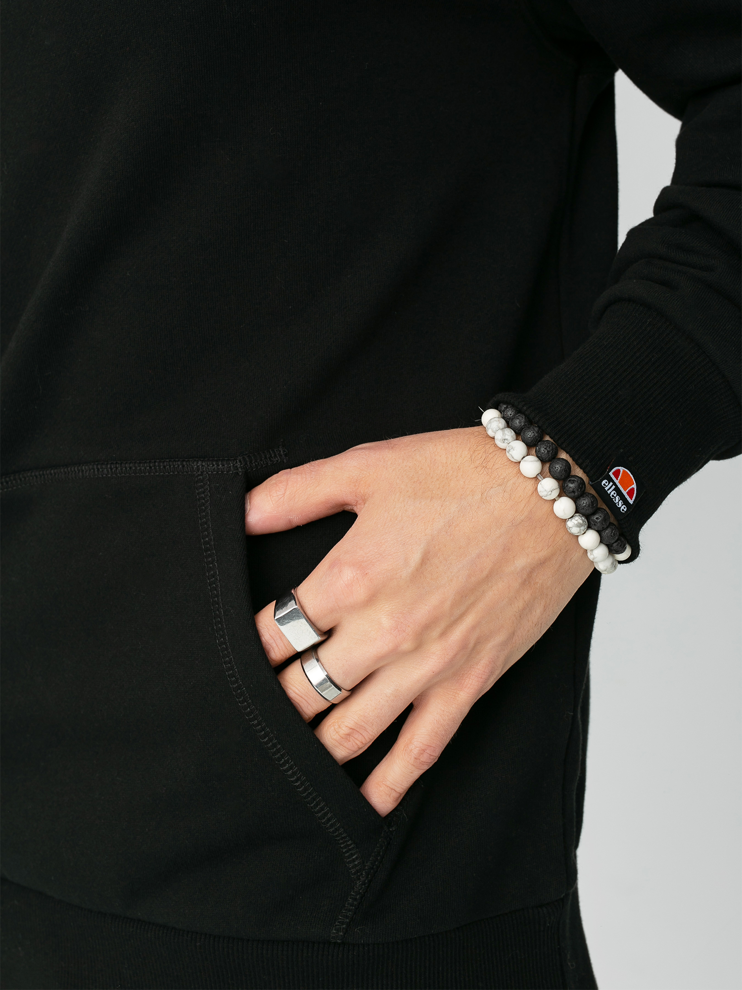 Суитшърт с качулка Ellesse Primero HD (black)