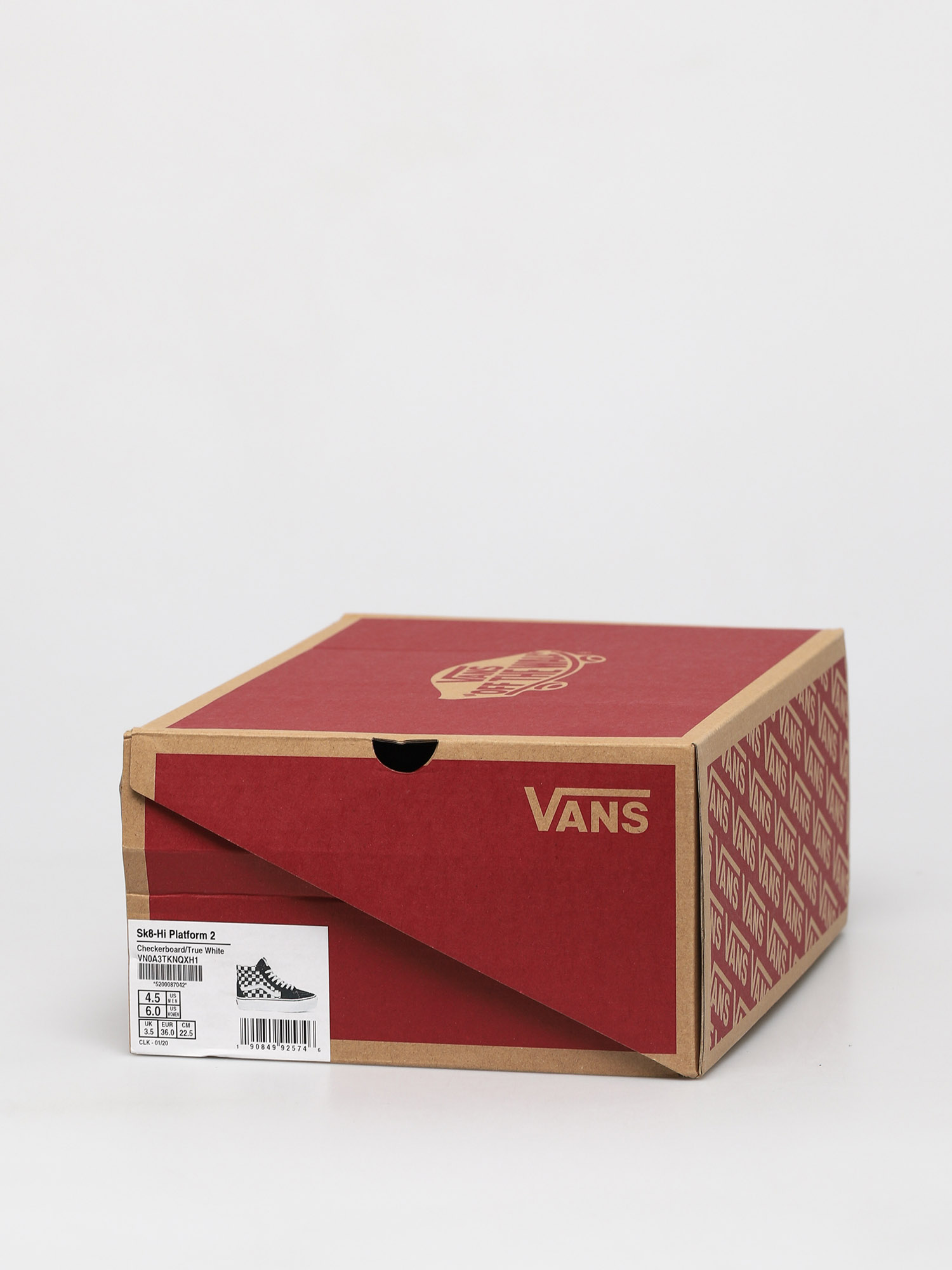 Обувки Vans Sk8 Hi Platform 2 (checkerboard/true white)