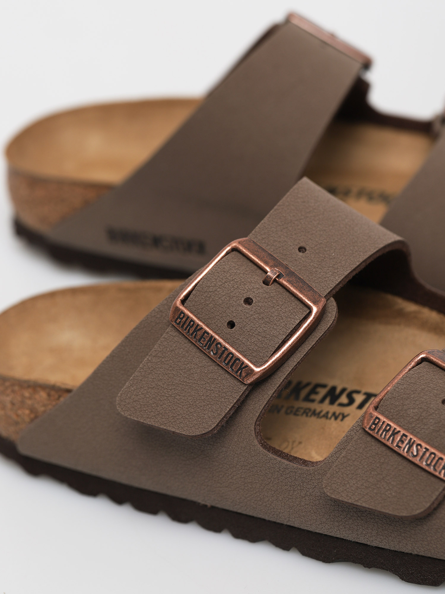 Сандали Birkenstock Klapki Arizona Narrow (nubuck mocha)