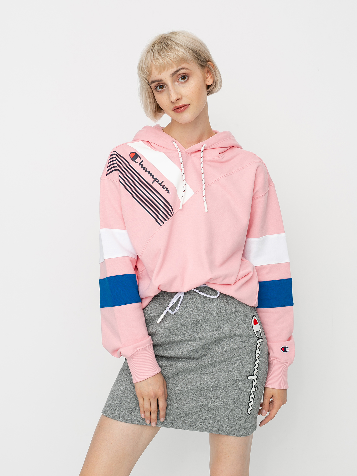 Суитшърт с качулка Champion Sweatshirt HD 112758 Wmn (cnp)