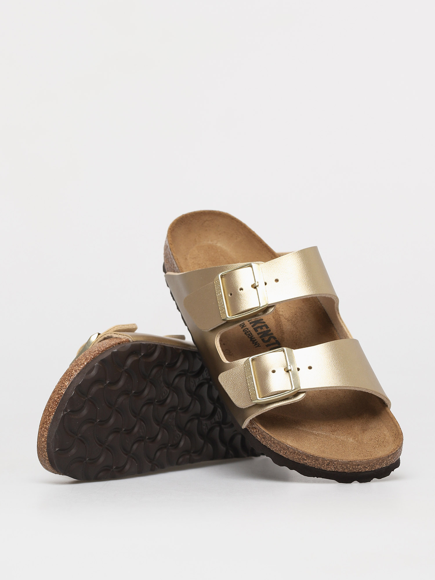 Сандали Birkenstock Klapki Arizona Narrow Wmn (gold)