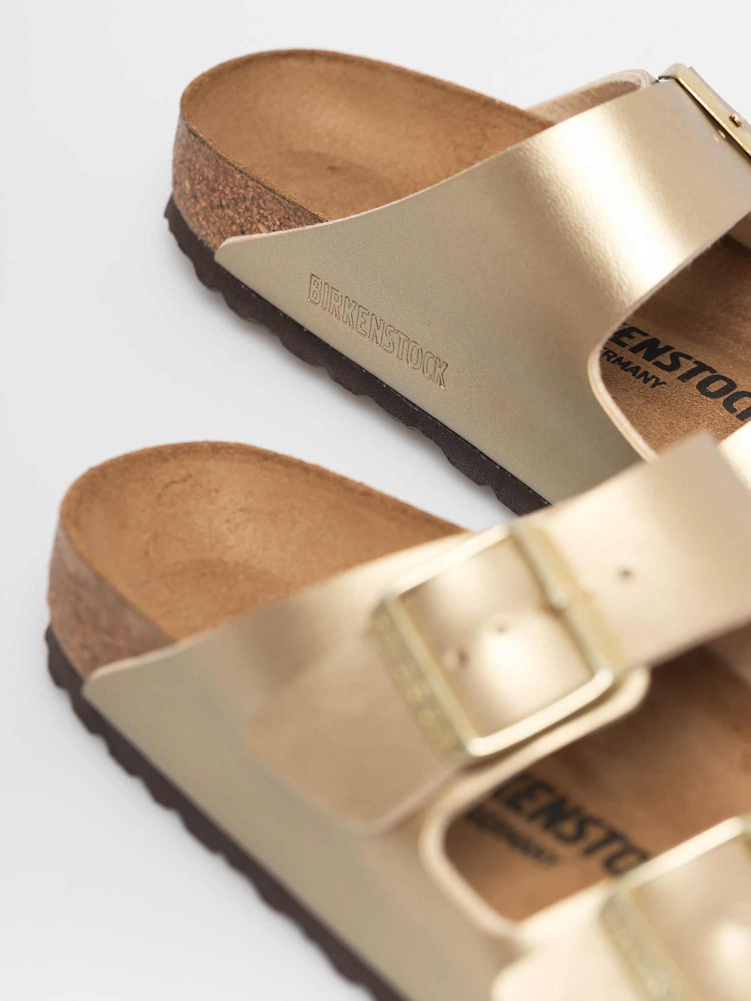 Сандали Birkenstock Klapki Arizona Narrow Wmn (gold)
