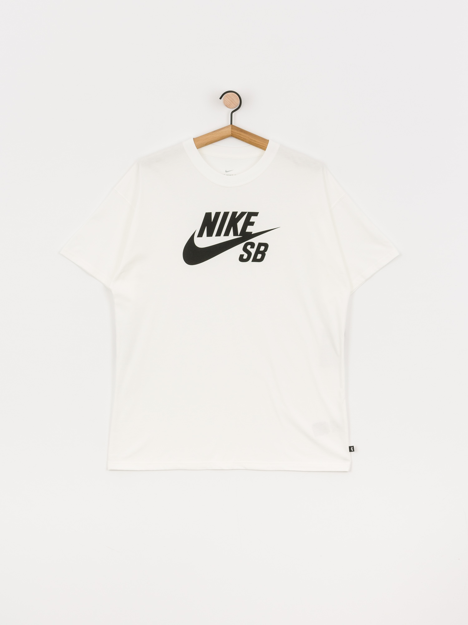 Тениска Nike SB Logo (white/black)