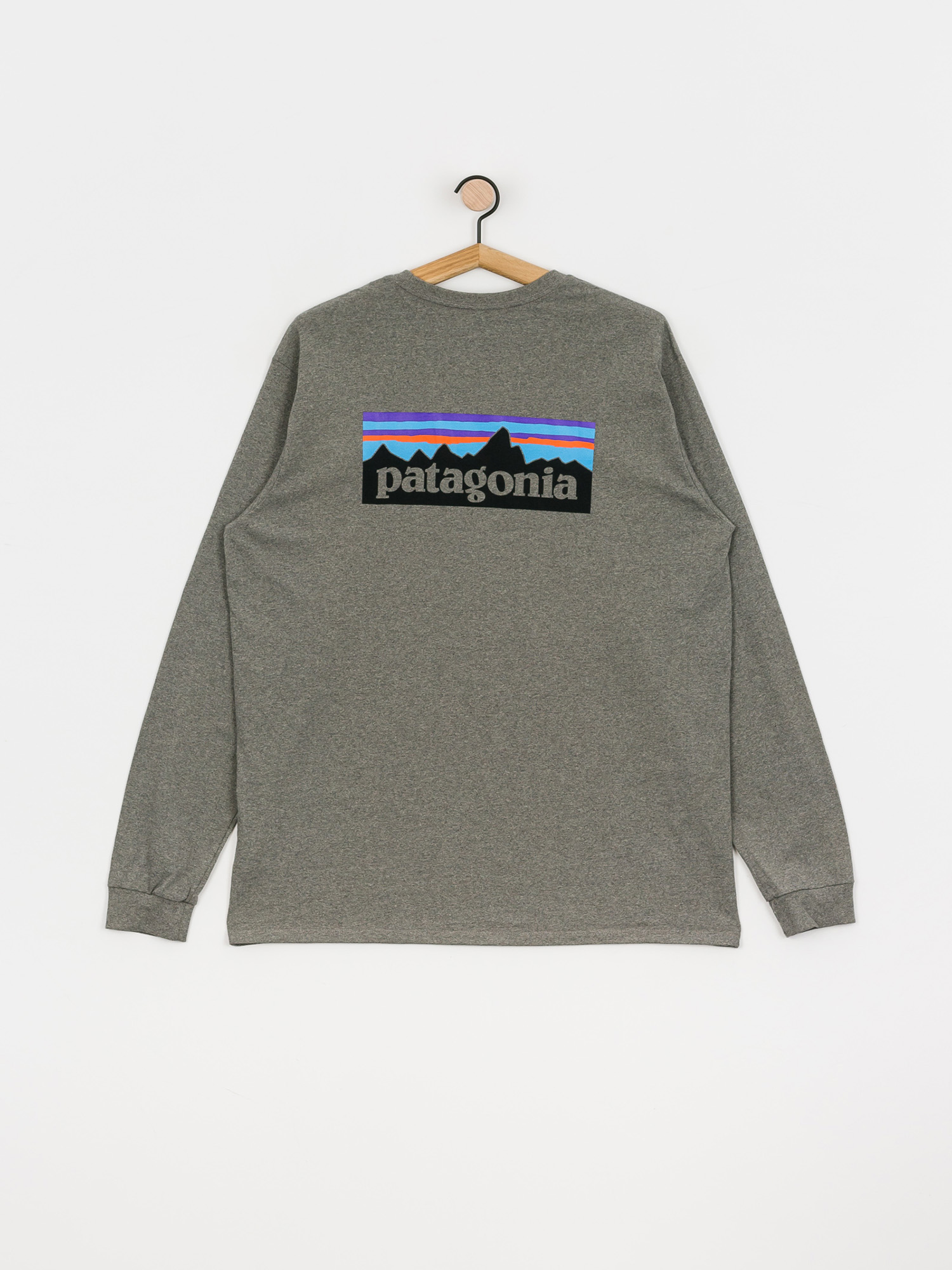 Patagonia Блузи P 6 Logo Responsibili (gravel heather)
