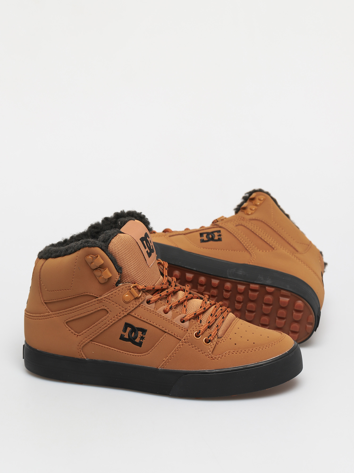DC Обувки Pure High Top Wc Wnt (wheat/black)