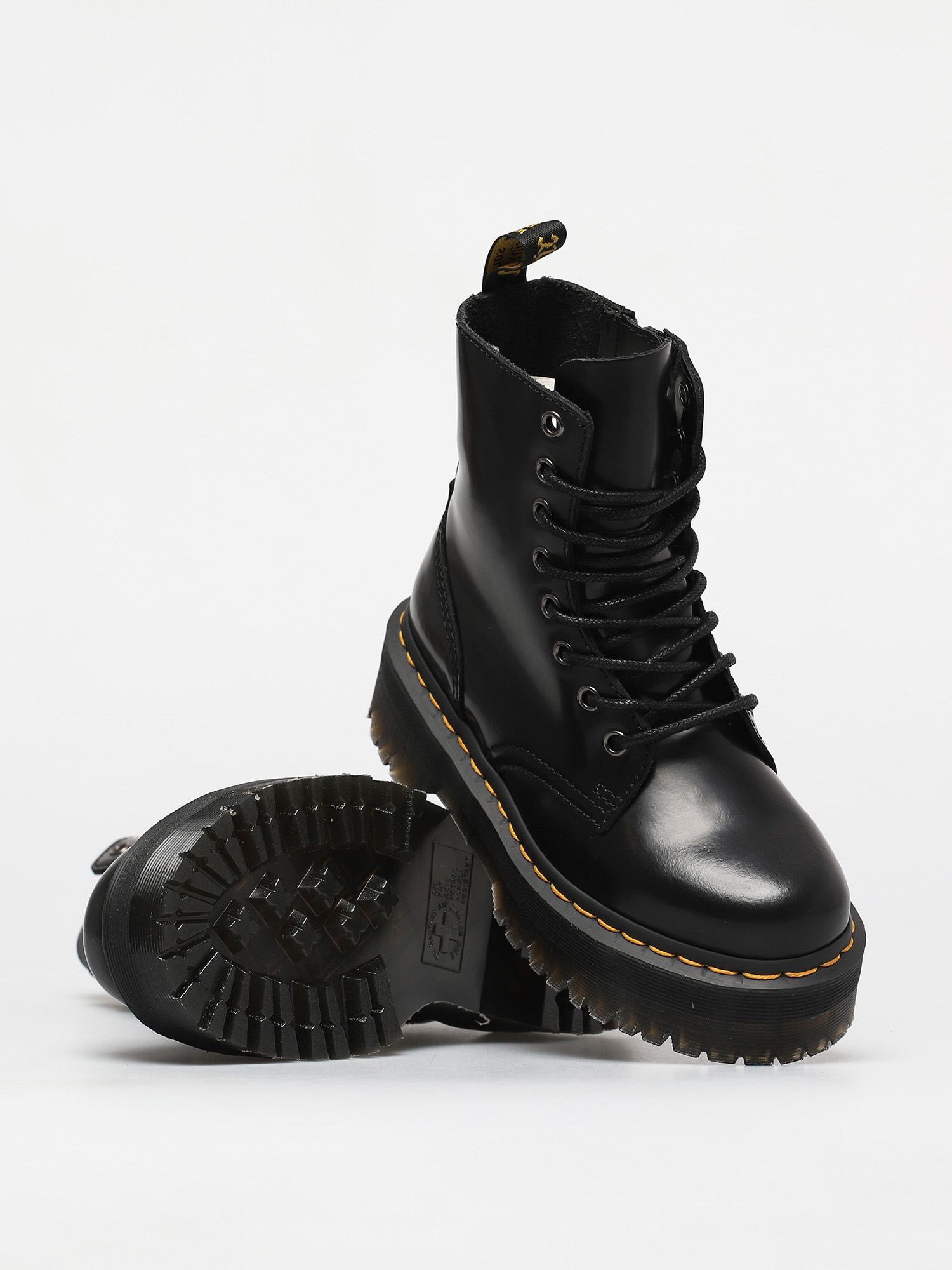Обувки Dr. Martens Jadon (polished smooth black)