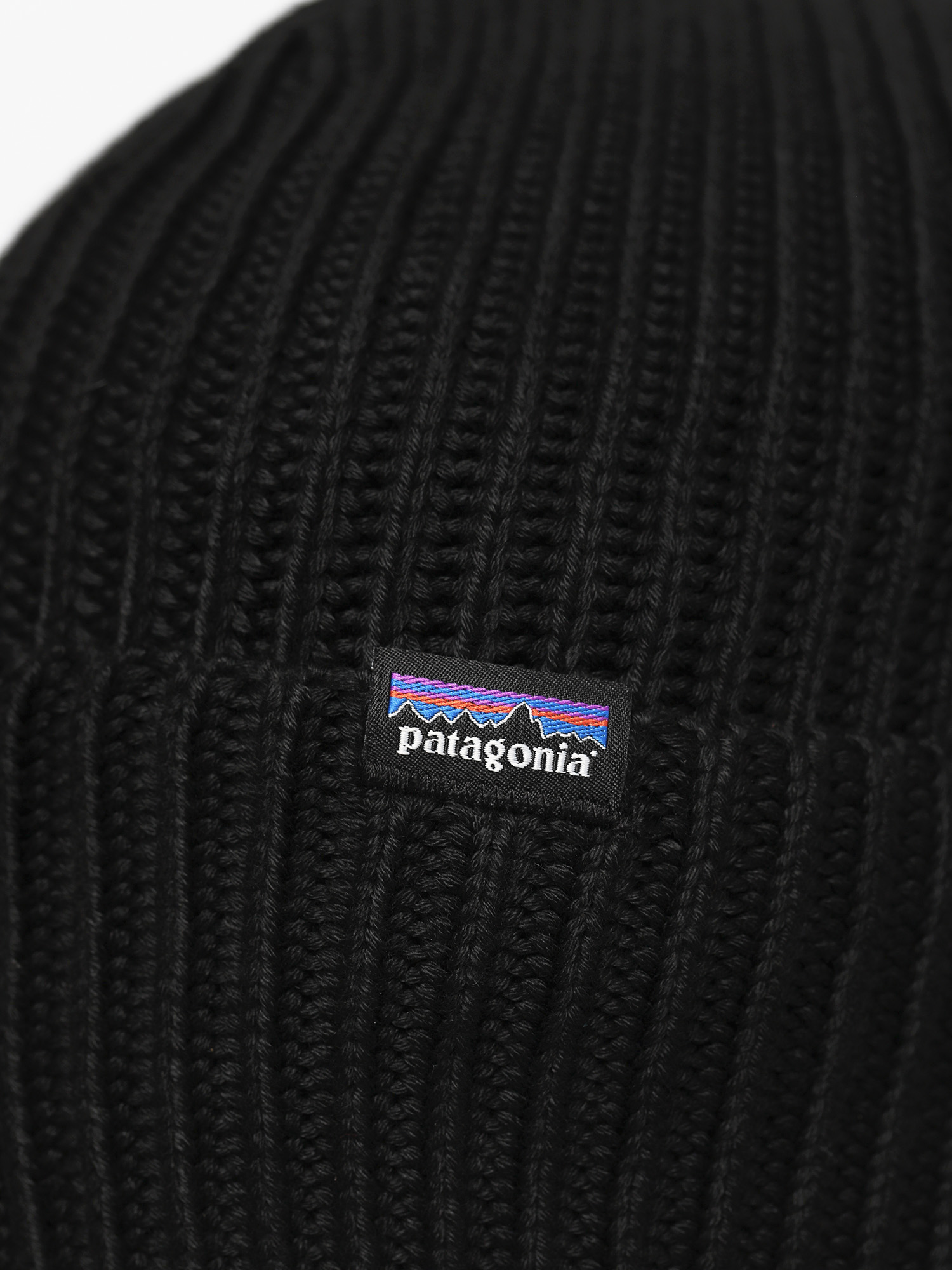 Patagonia Шапка Fishermans Rolled Beanie (black)