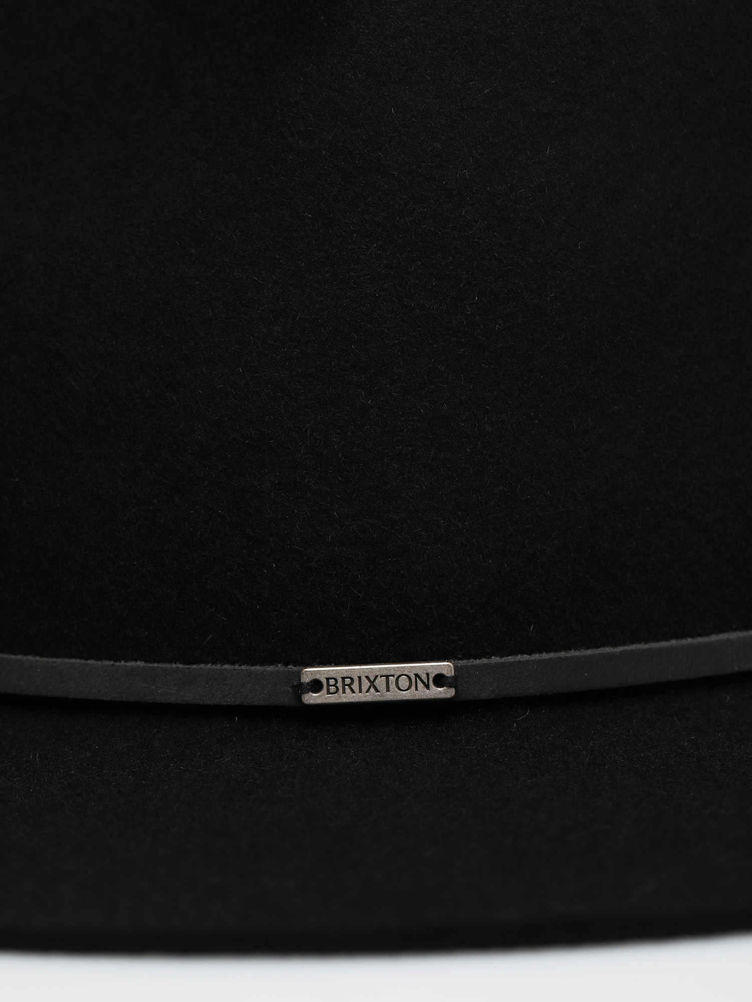 Шапка с периферия Brixton Wesley Fedora (black)