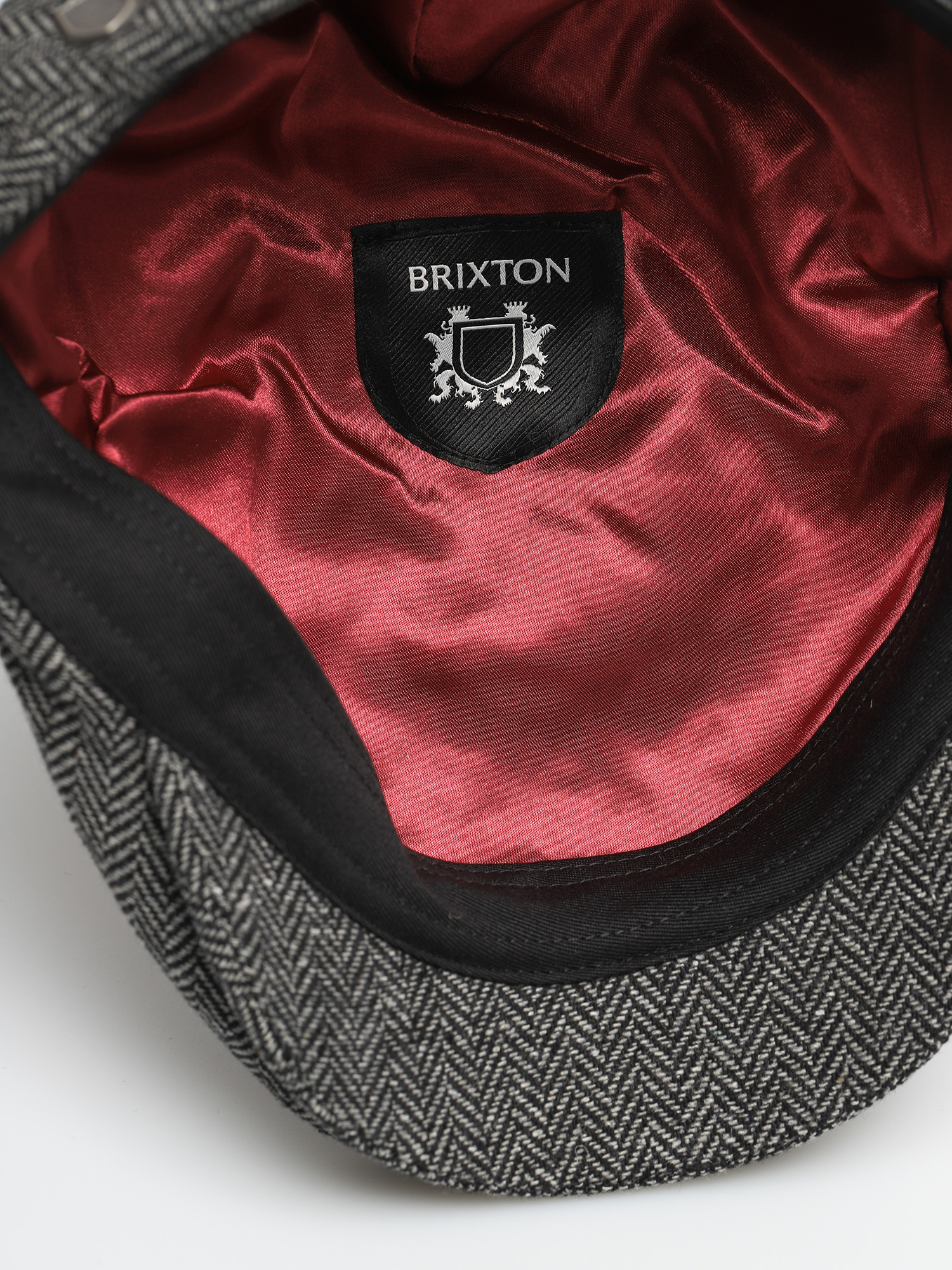 Каскет Brixton Hooligan Snap Cap (grey/black)