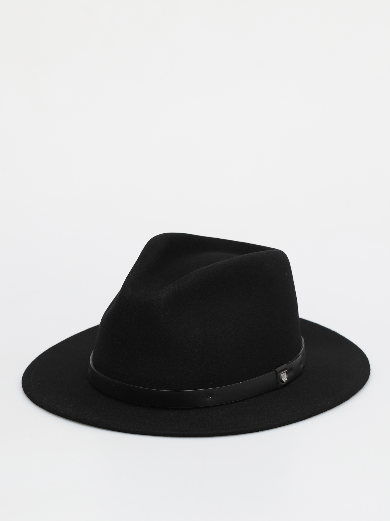 Шапка с периферия Brixton Messer Fedora (black/black)