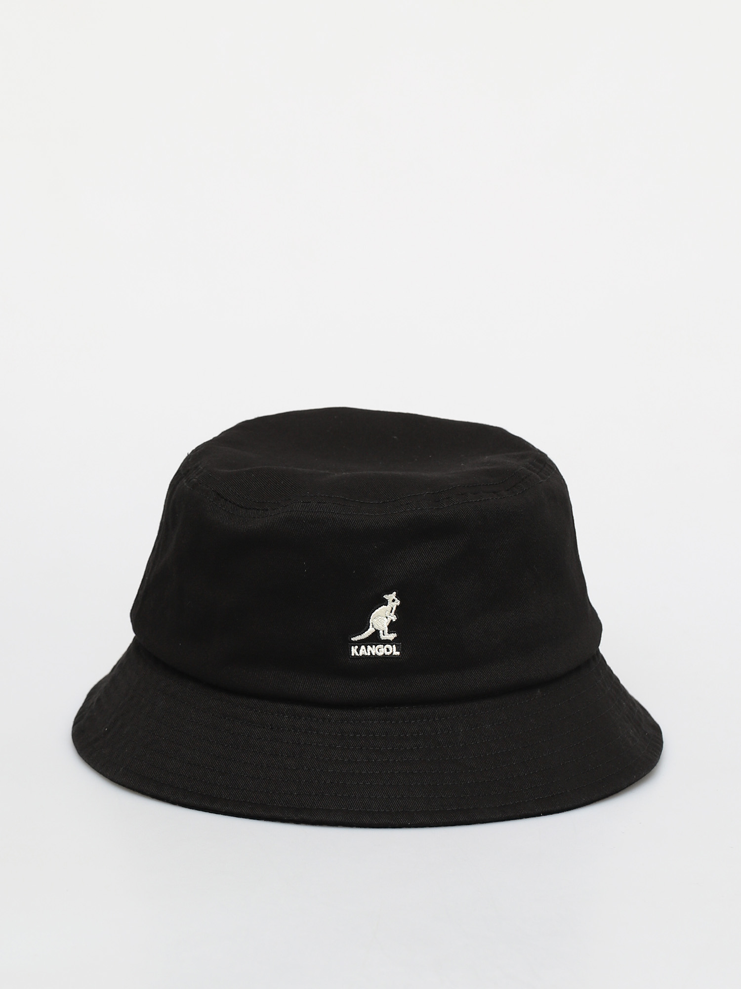 Шапка с периферия Kangol Washed Bucket (black)