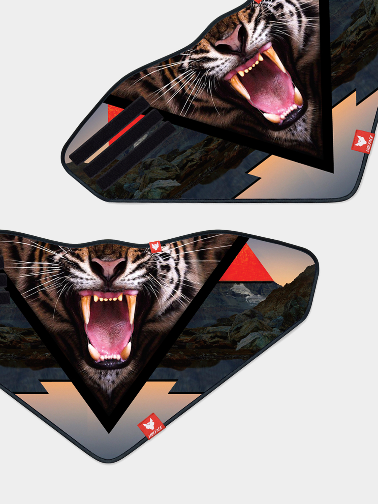 Бандана Wolface Wild Tiger (black)