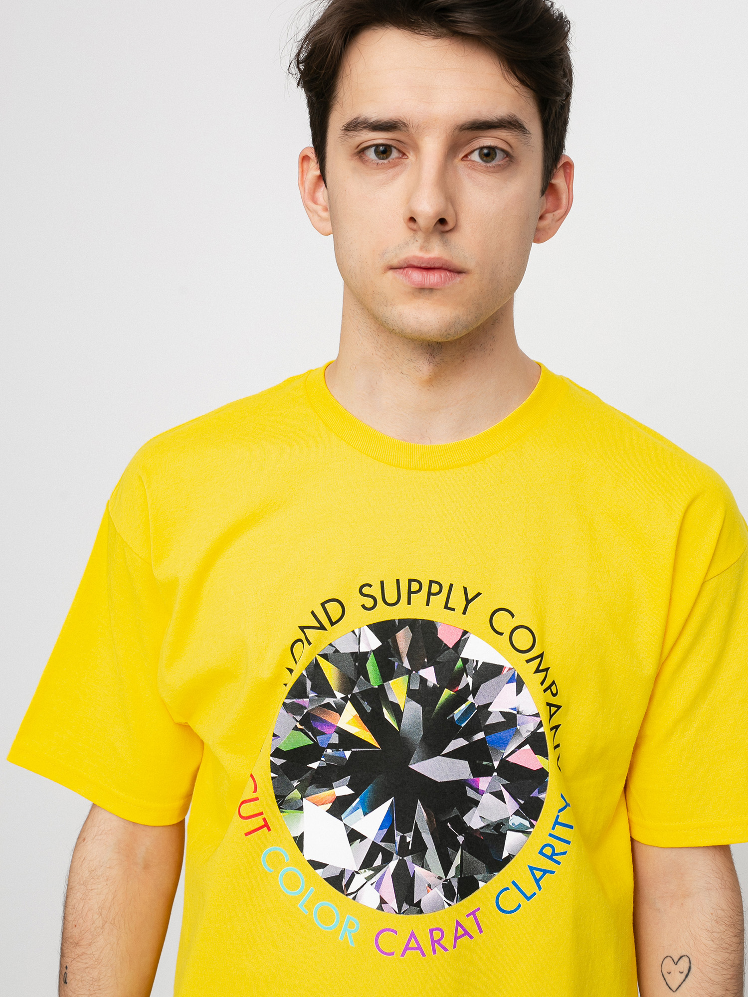 Тениска Diamond Supply Co. Clarity (yellow)