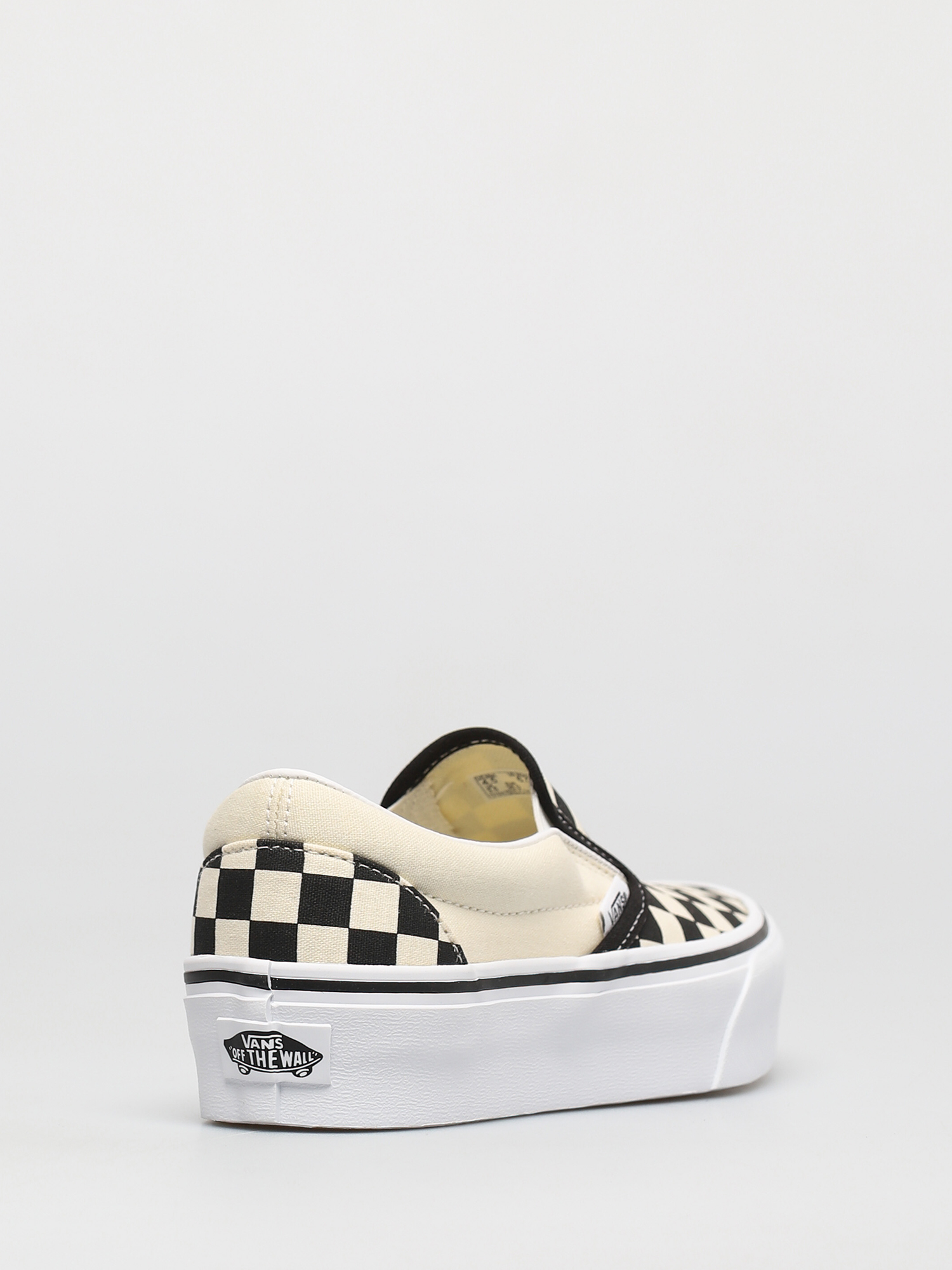 Обувки Vans Classic Slip On Platform (blk whtchckerboard/wht)