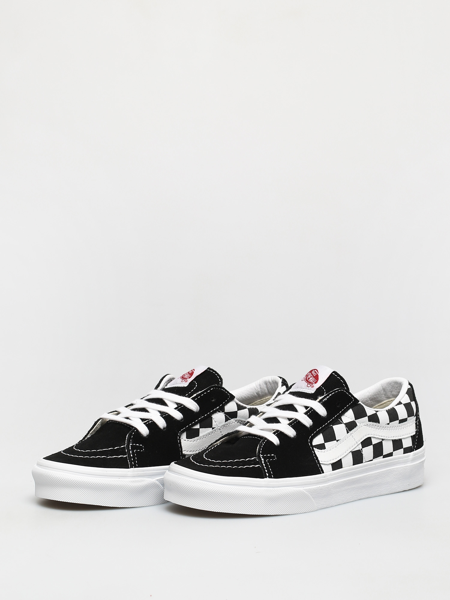 Обувки Vans Sk8 Low (canvas/suede black/checkerboard)