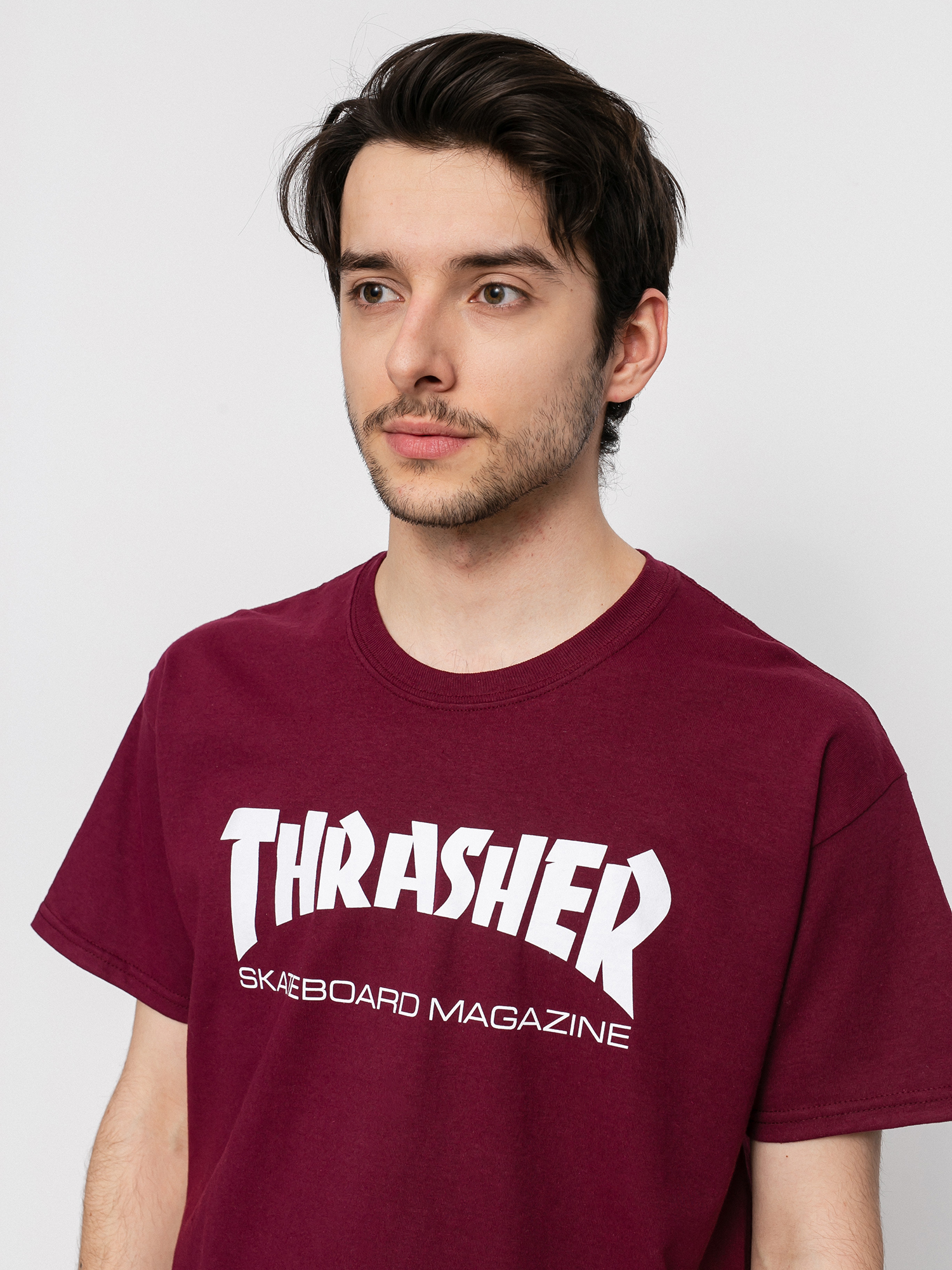 Тениска Thrasher Skate Mag (maroon)