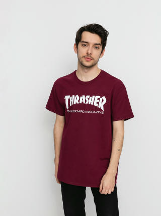 Тениска Thrasher Skate Mag (maroon)