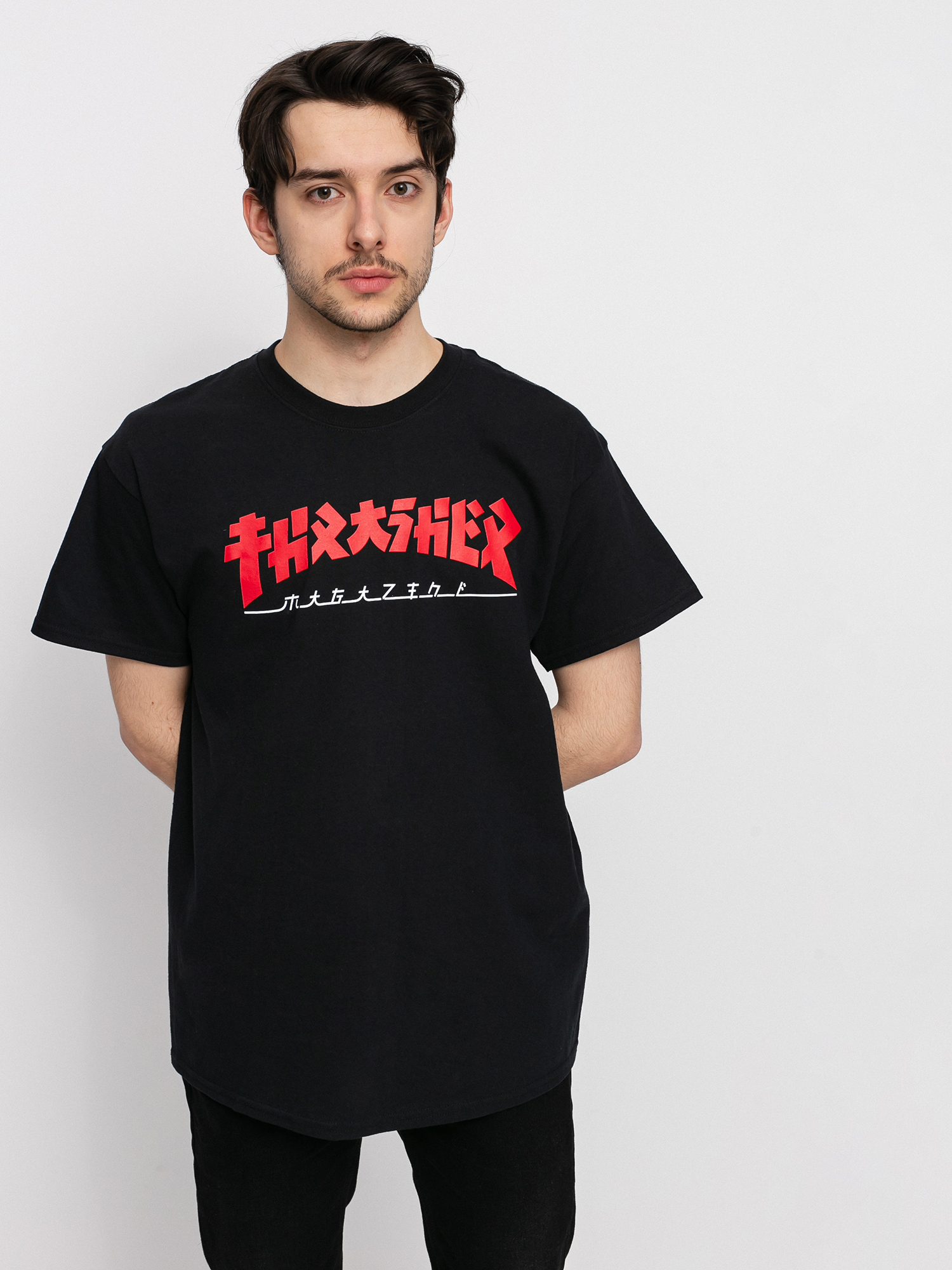 Тениска Thrasher Godzilla (black)