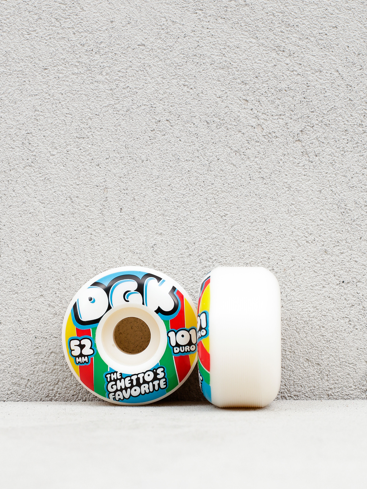 Колелца DGK Puff (white/multi)