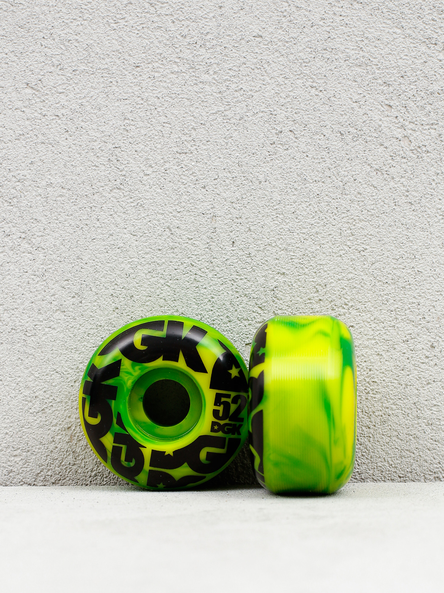 Колелца DGK Swirl Formula (green/black)