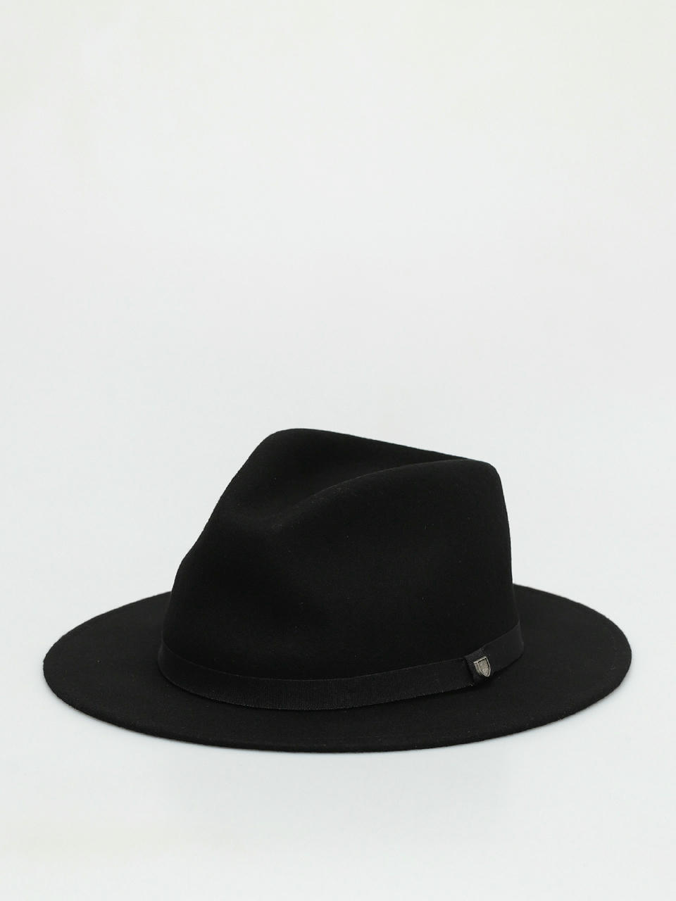 Шапка с периферия Brixton Messer Packable Fedora (black/black)