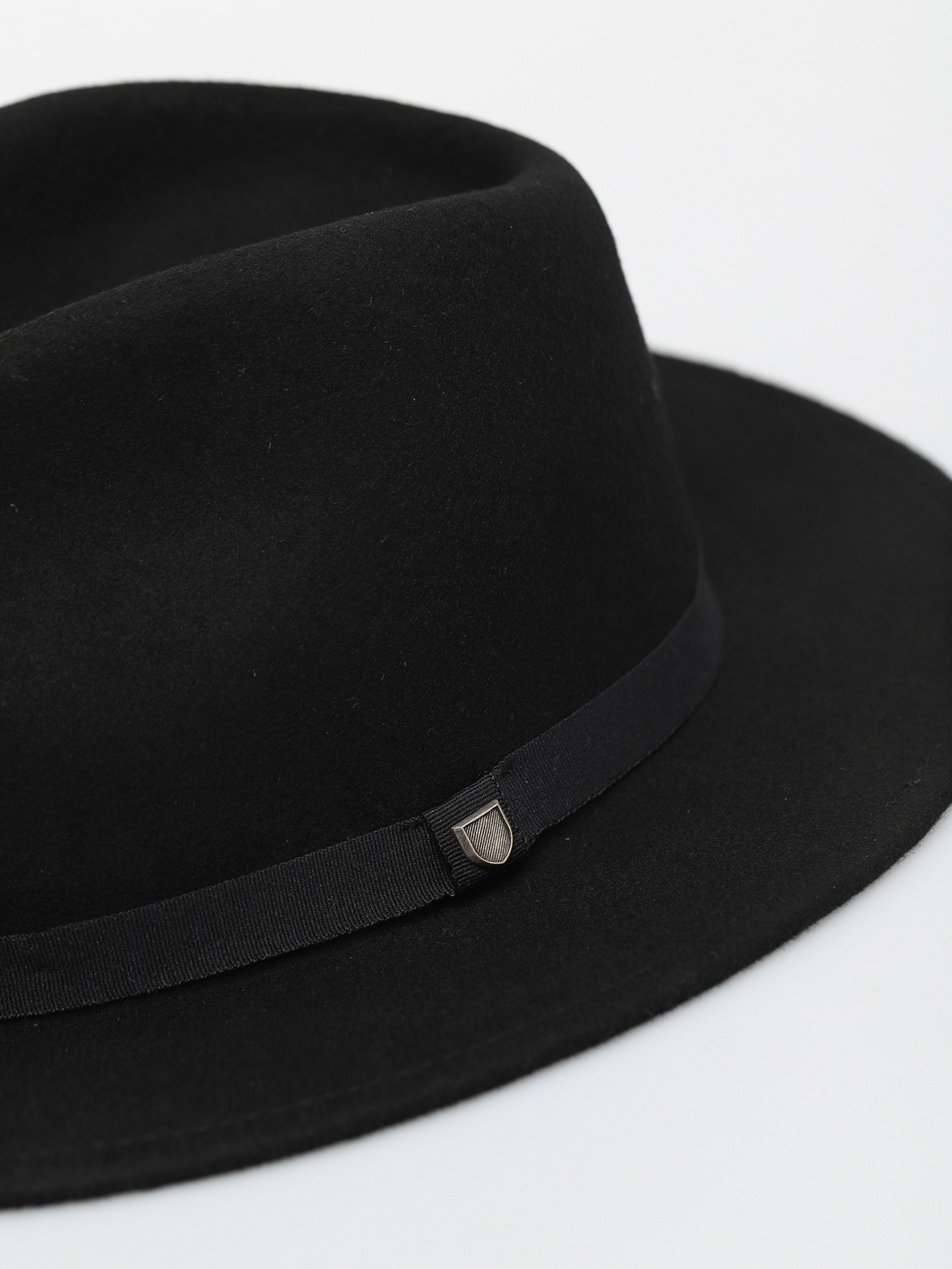 Шапка с периферия Brixton Messer Packable Fedora (black/black)