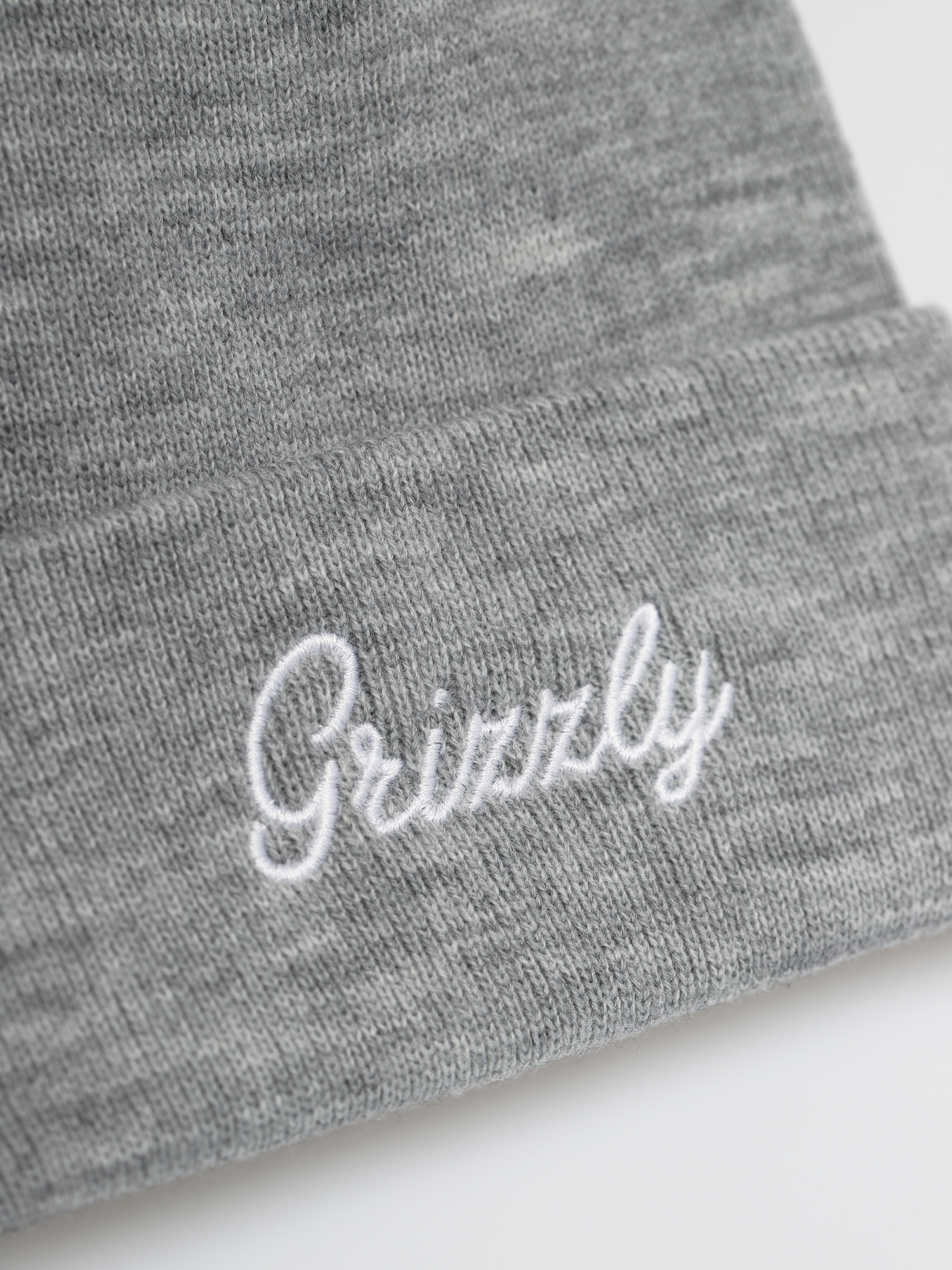 Шапка Grizzly Griptape Grizzly Script (heather grey)