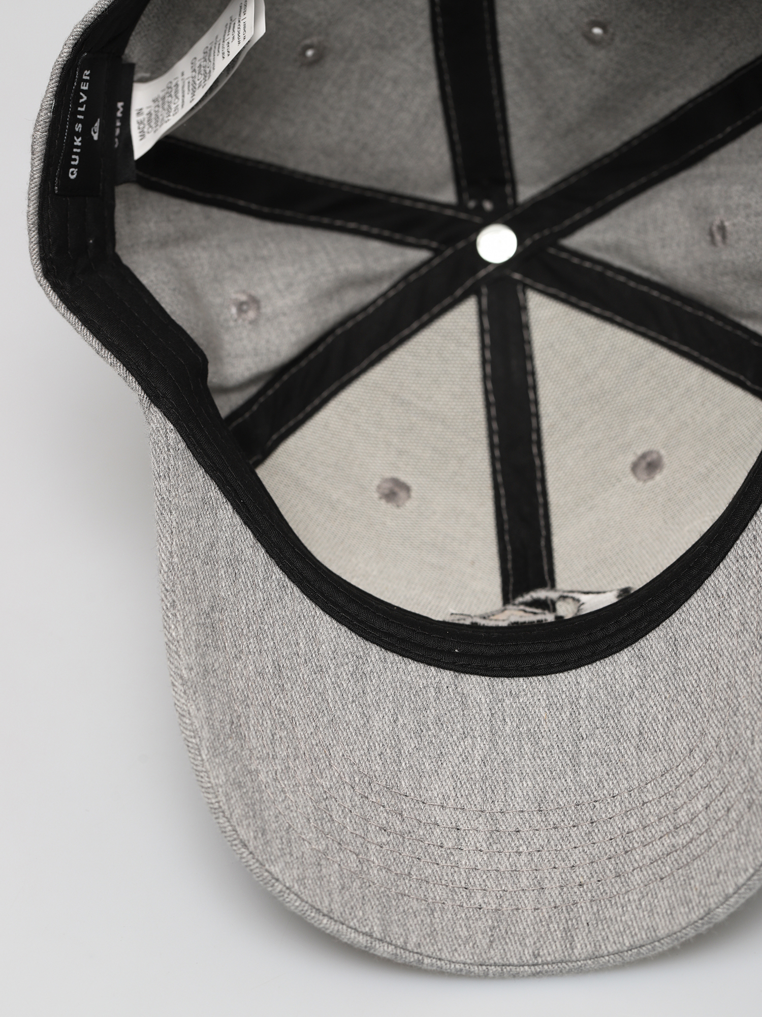 Quiksilver Шапка с козирка Decades ZD (light grey heather)