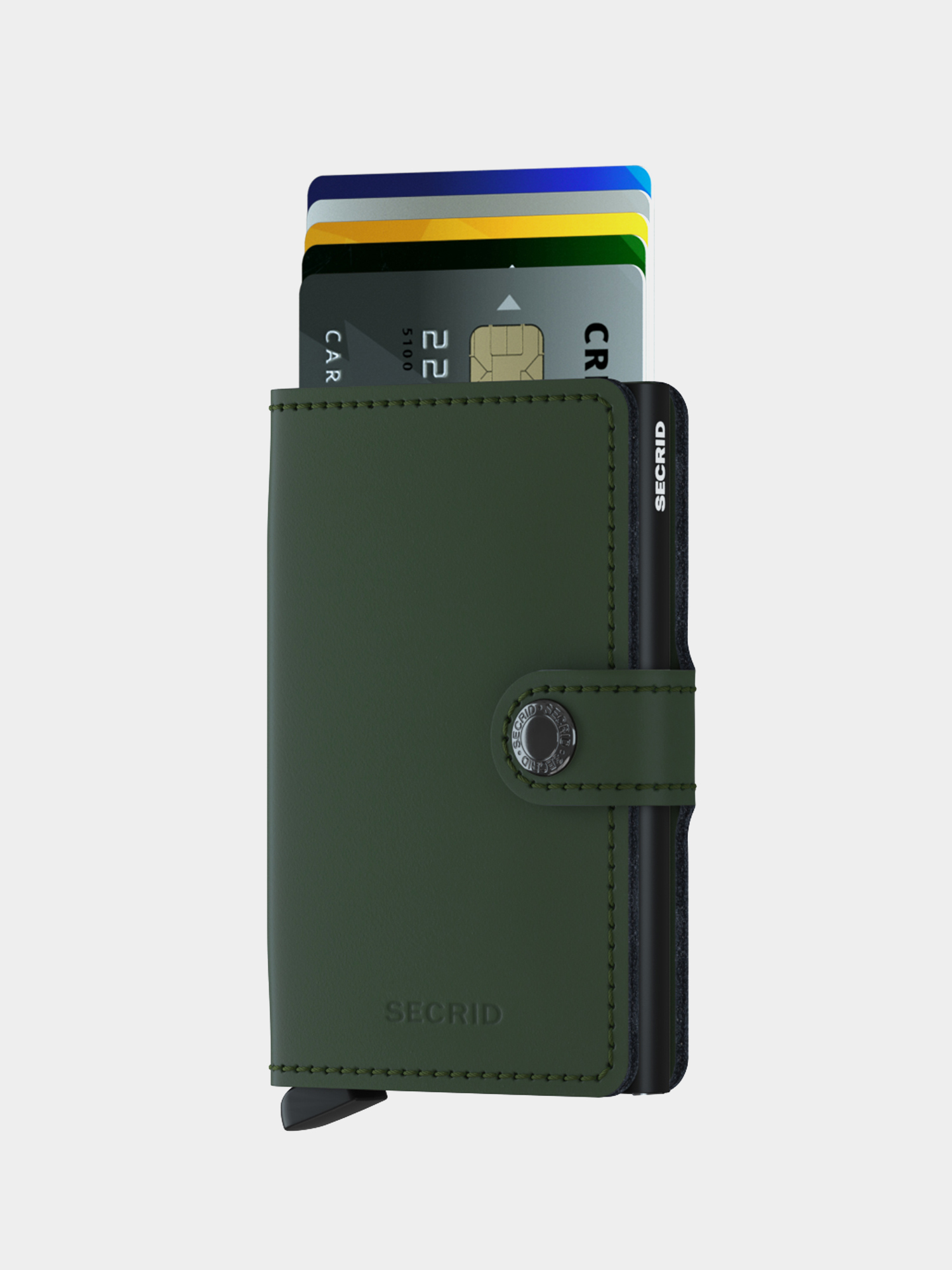 Портмоне Secrid Miniwallet (matte green/black)