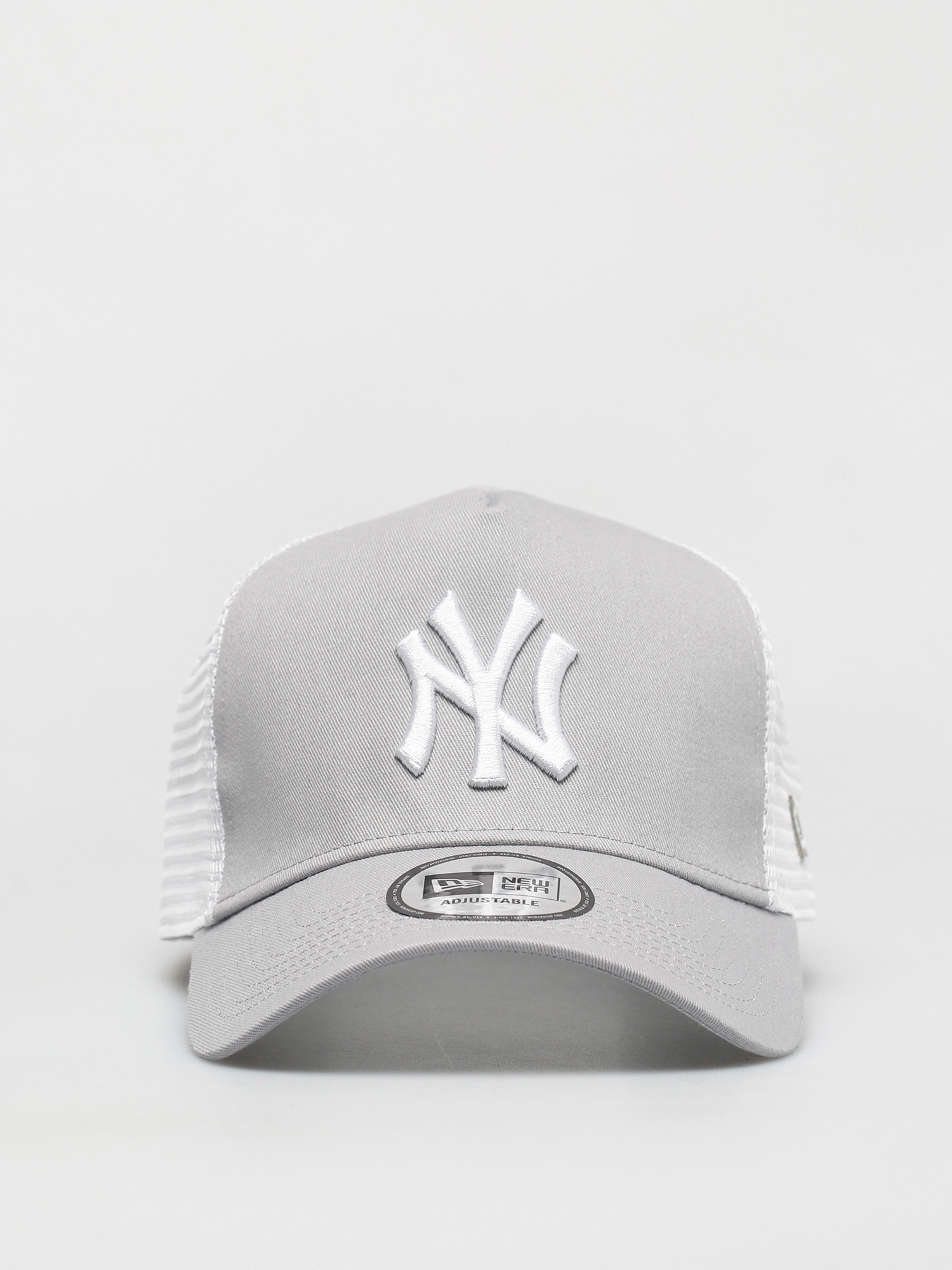 Шапка с козирка New Era Clean Trucker New York Yankees ZD (grey)