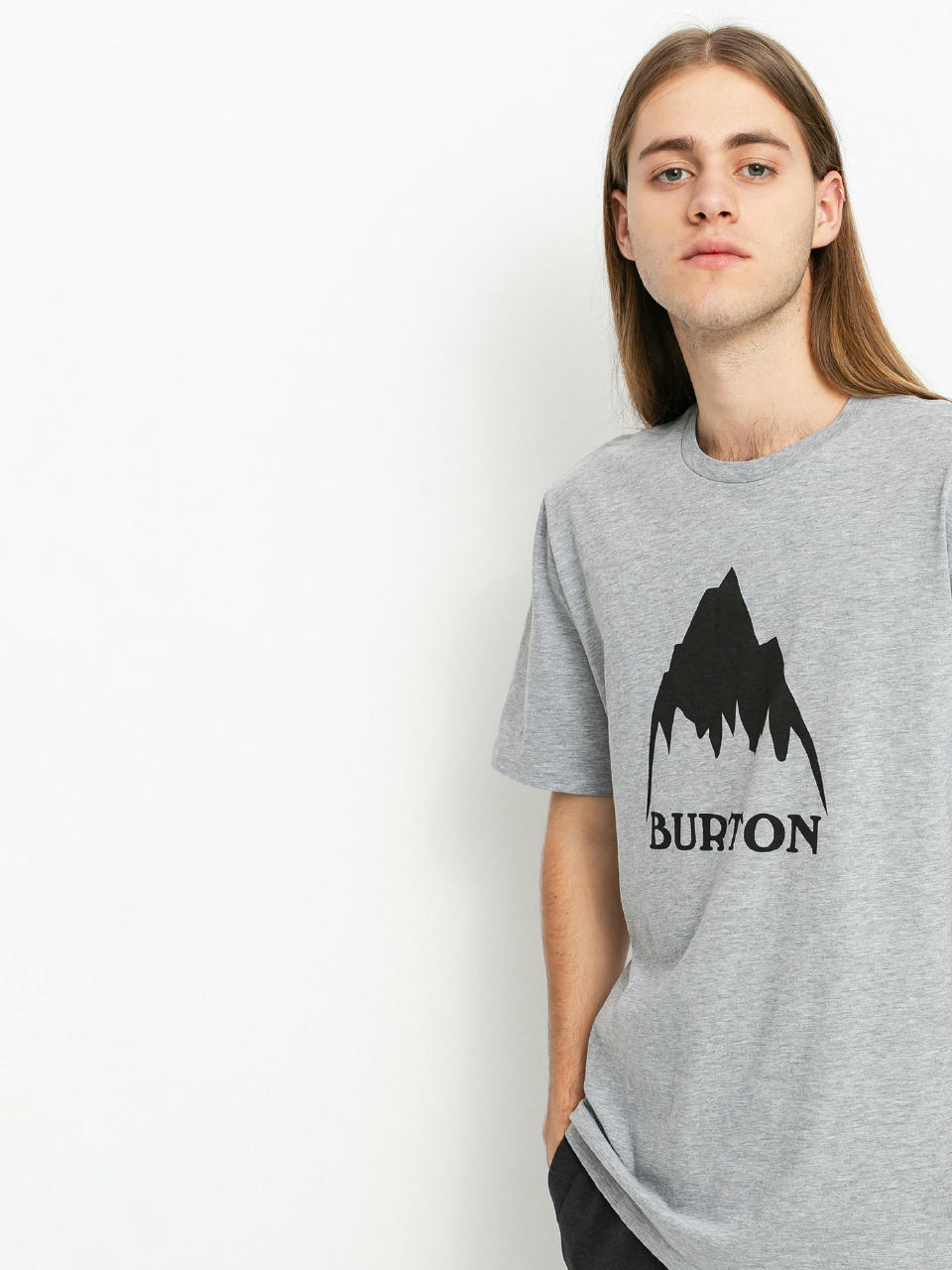 Burton Тениска Classic Mountain High (gray heather)