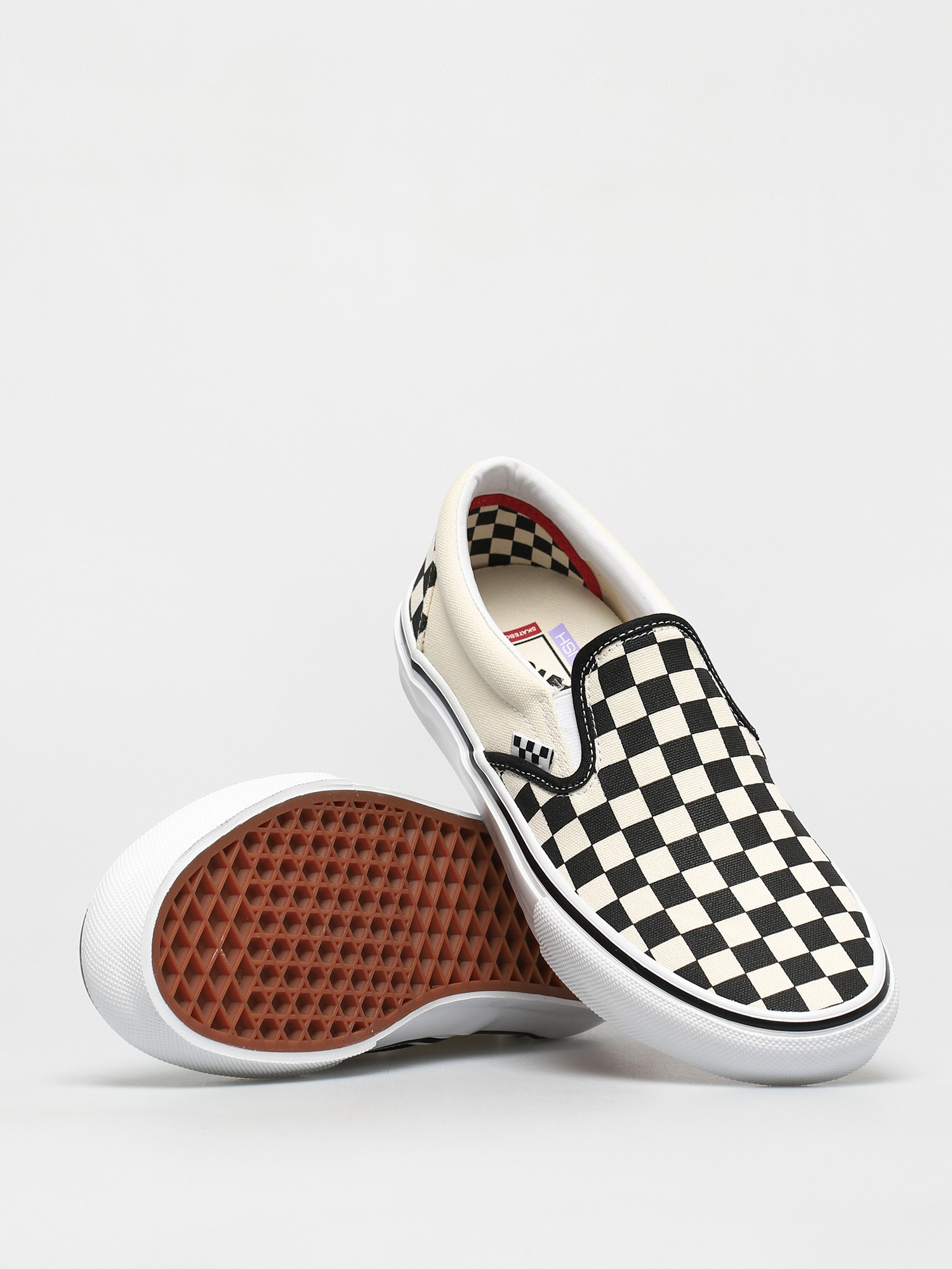Обувки Vans Skate Slip On (checkerboard black/off white)