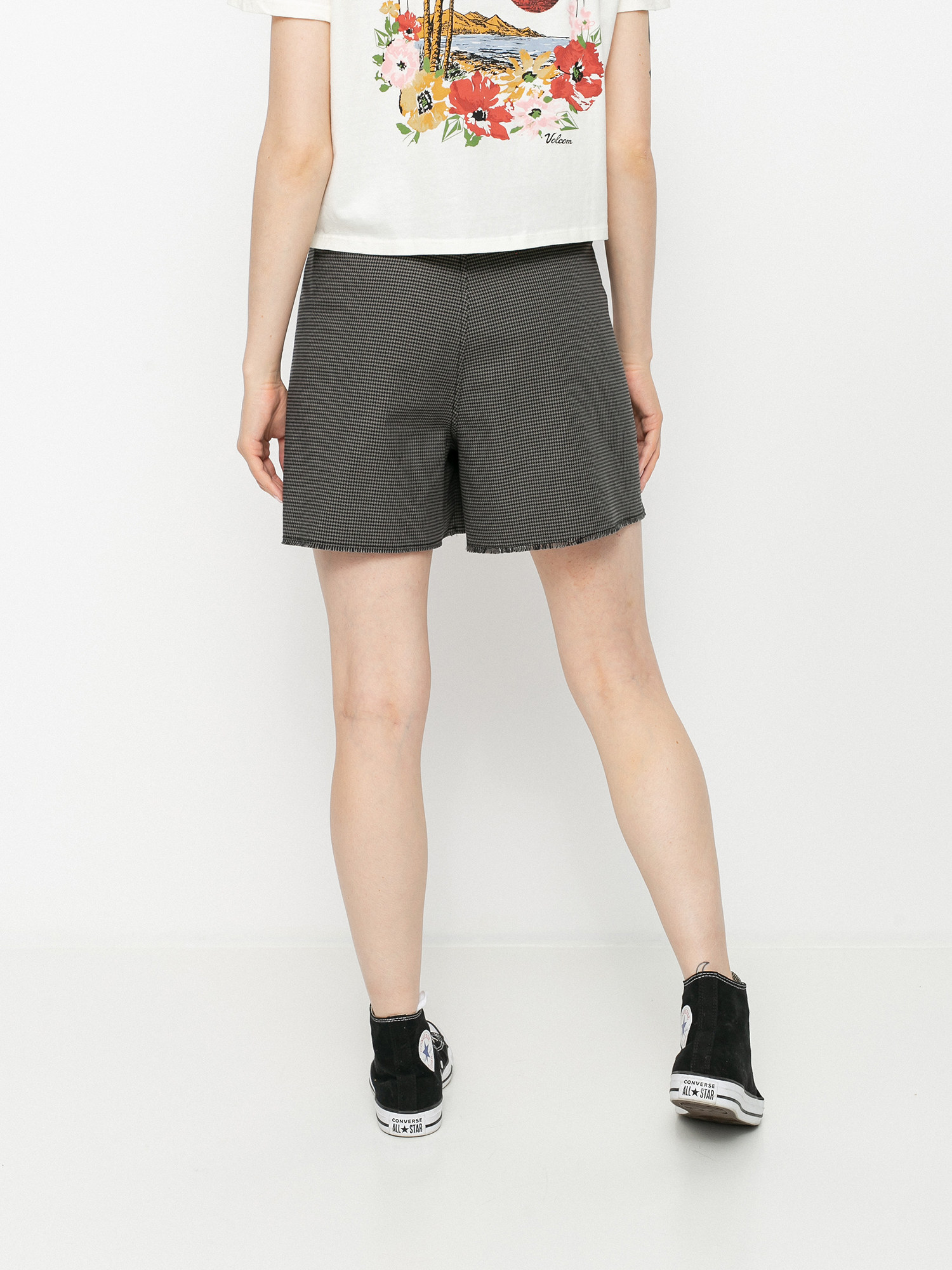 Къси панталони Brixton Victory Trouser Wmn (black/grey)