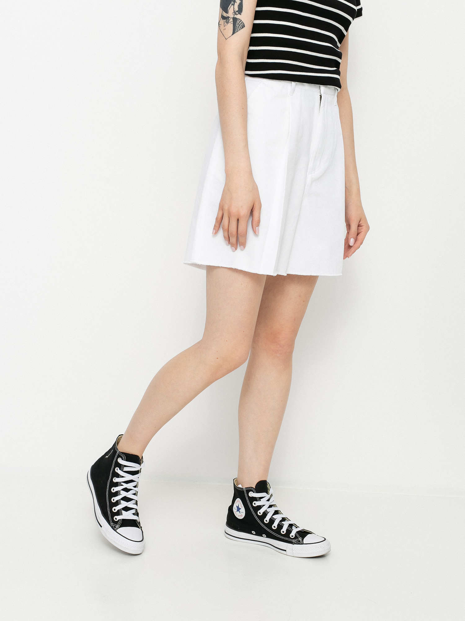 Къси панталони Brixton Victory Trouser Wmn (white)